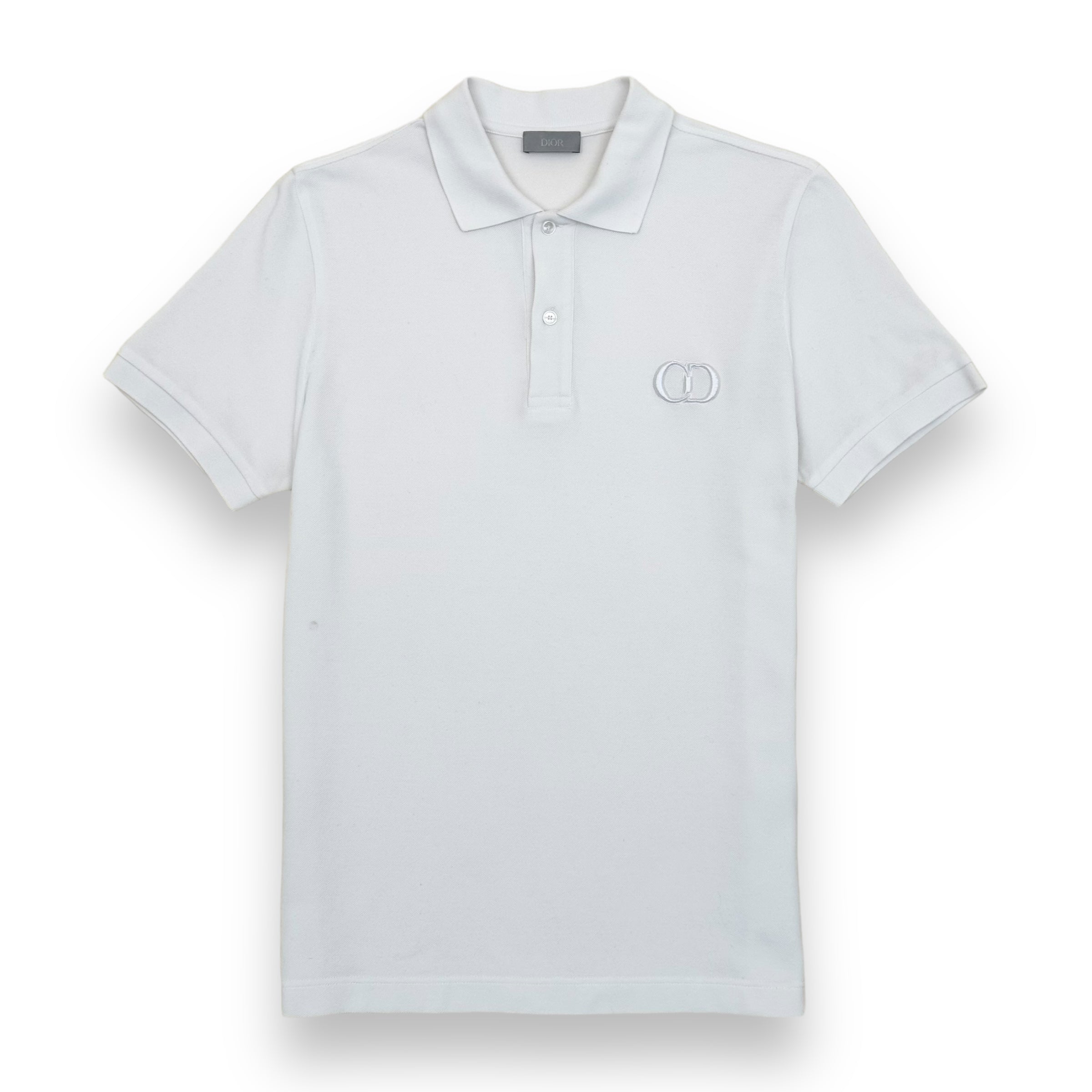 DIOR CD POLO SHIRT WHITE M