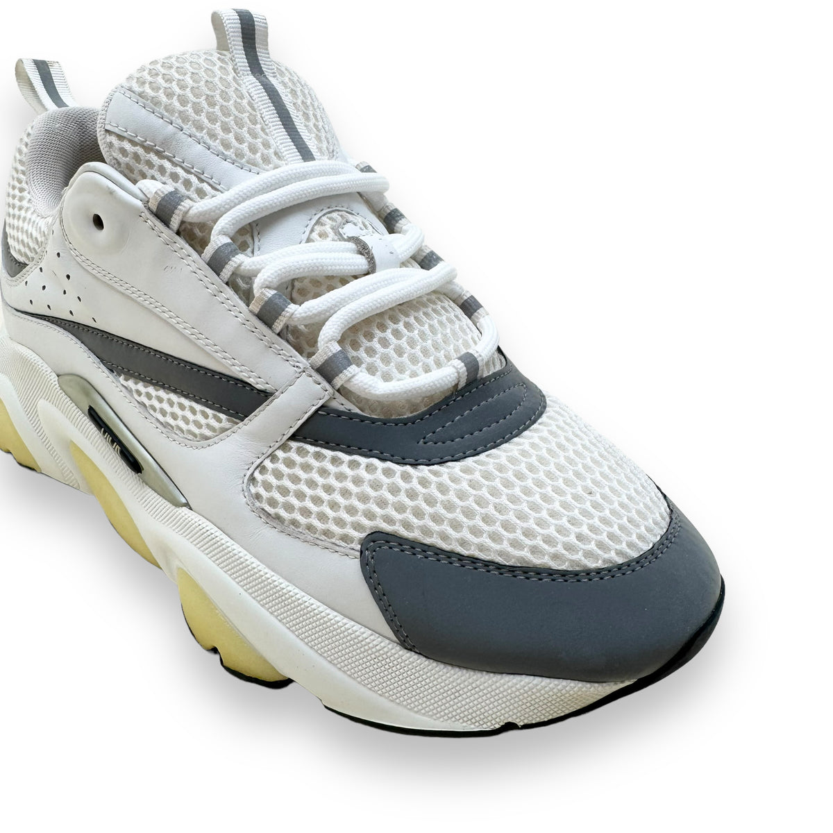 DIOR B22 SNEAKER WHITE / SILVER UK9