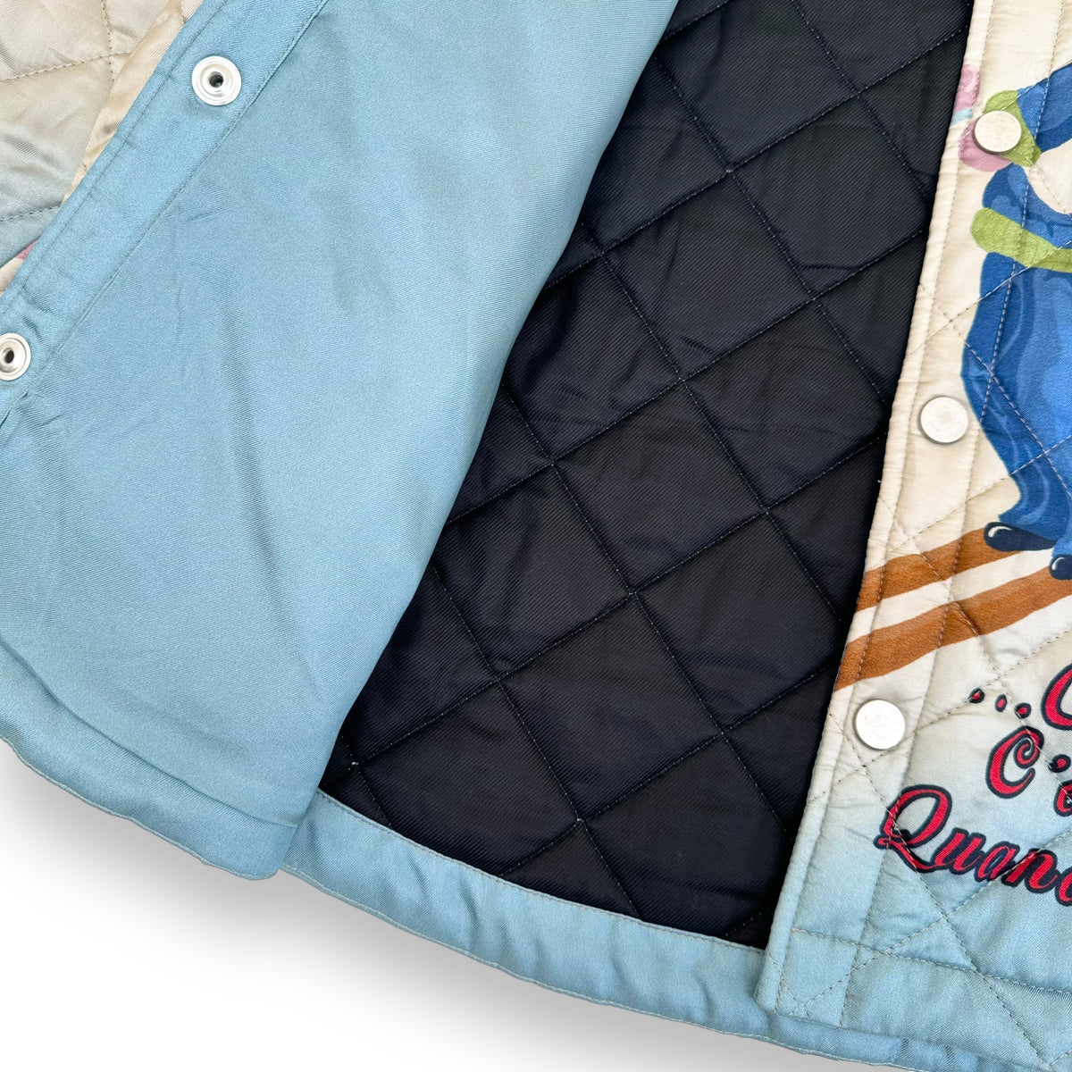 EGONLAB WONDERLAND QUILTED JACKET SHIRT BLUE XL