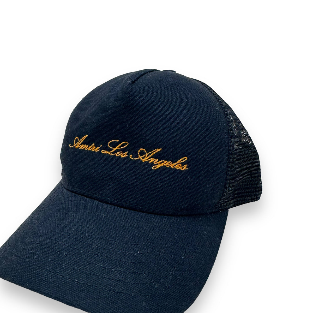 AMIRI LOS ANGELES TRUCKER CAP BLACK O/S
