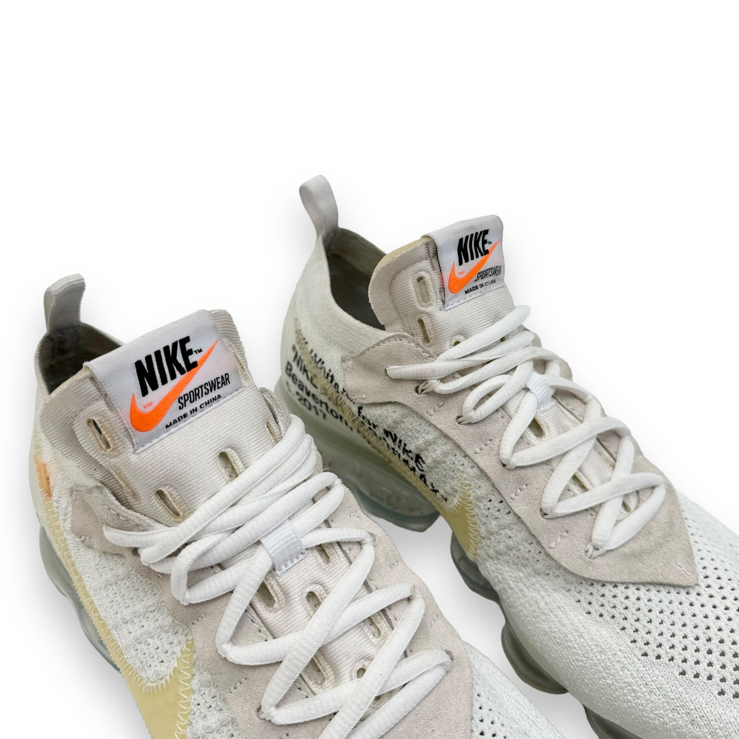 NIKE X OFF-WHITE AIR VAPORMAX SNEAKER WHITE UK9.5