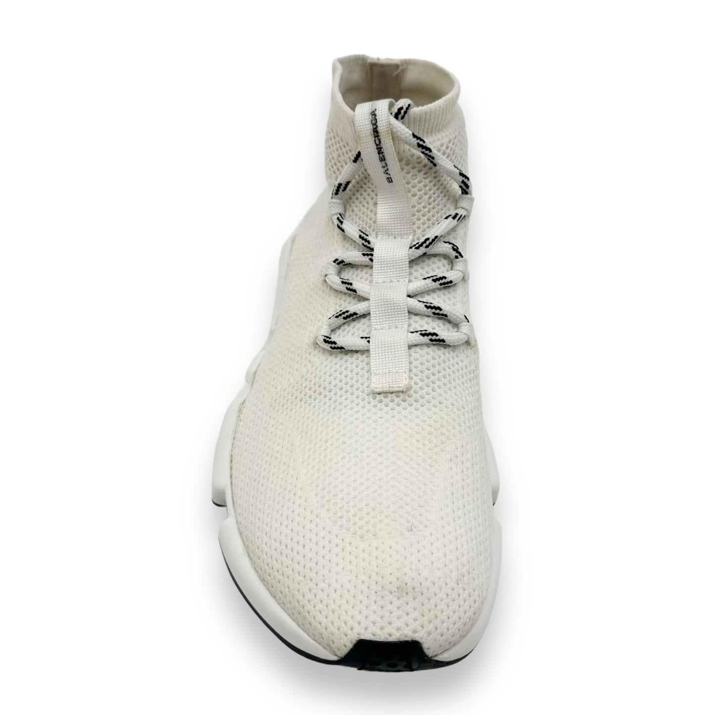 BALENCIAGA SPEED LACE UP SNEAKER WHITE UK9