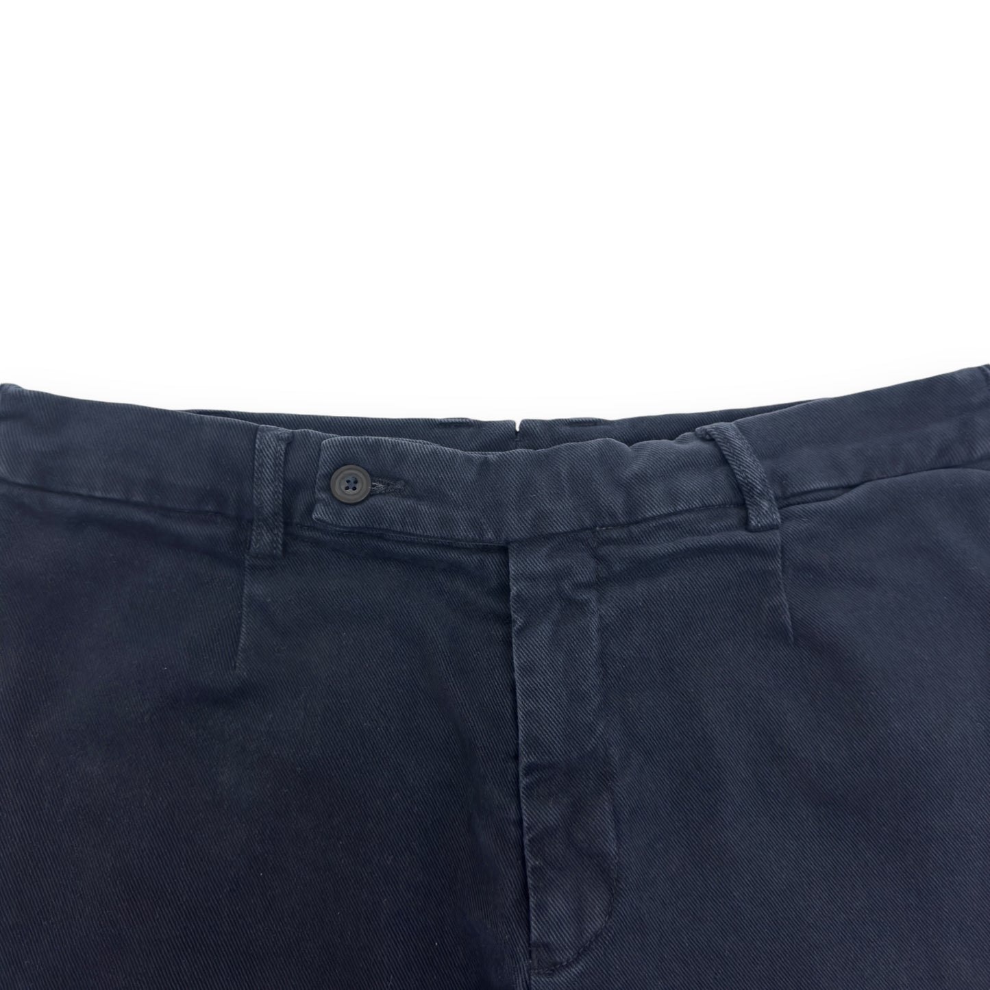 THOM SWEENEY COTTON TROUSERS BLUE 32”