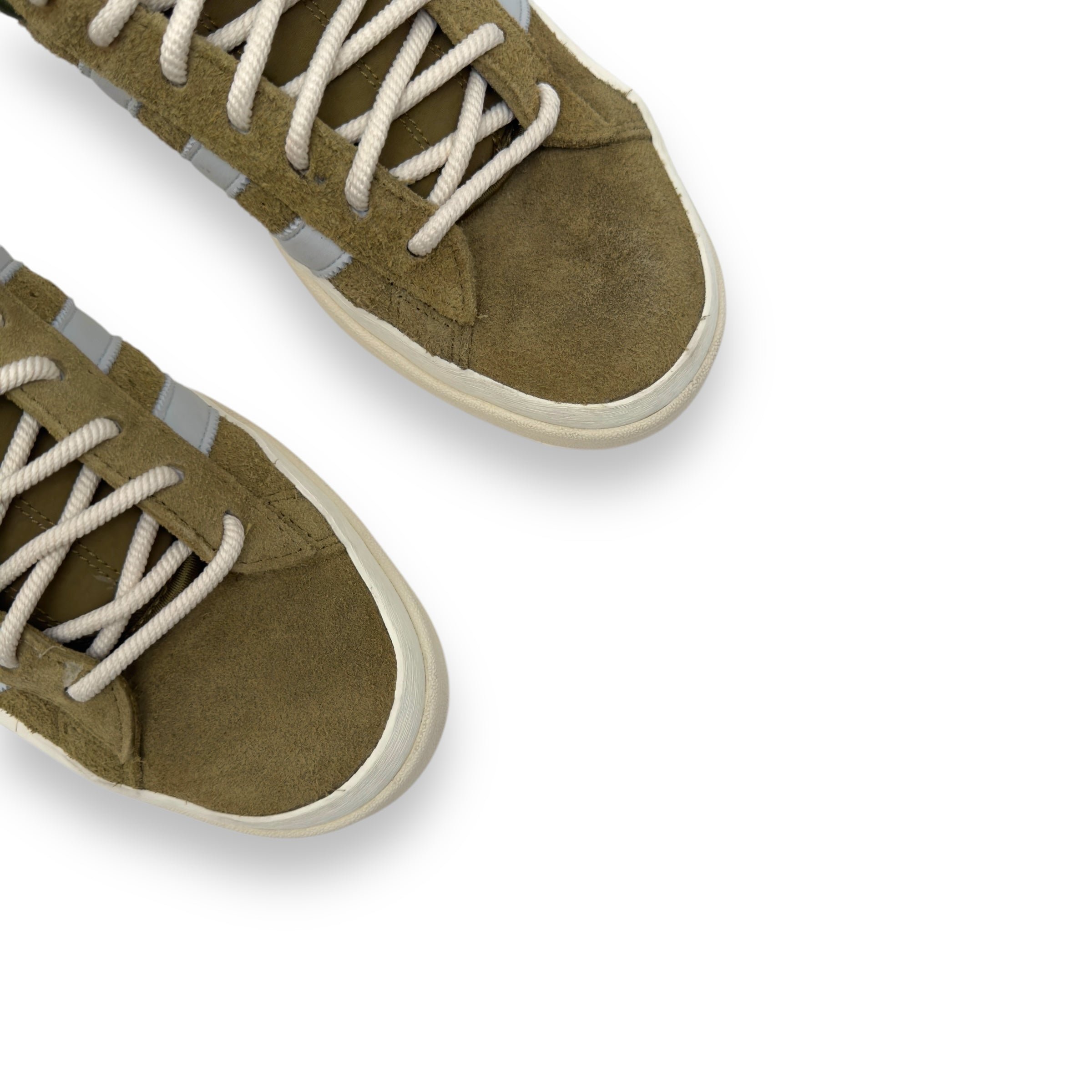 ADIDAS X BAD BUNNY CAMPUS SNEAKER LIGHT OLIVE UK10.5
