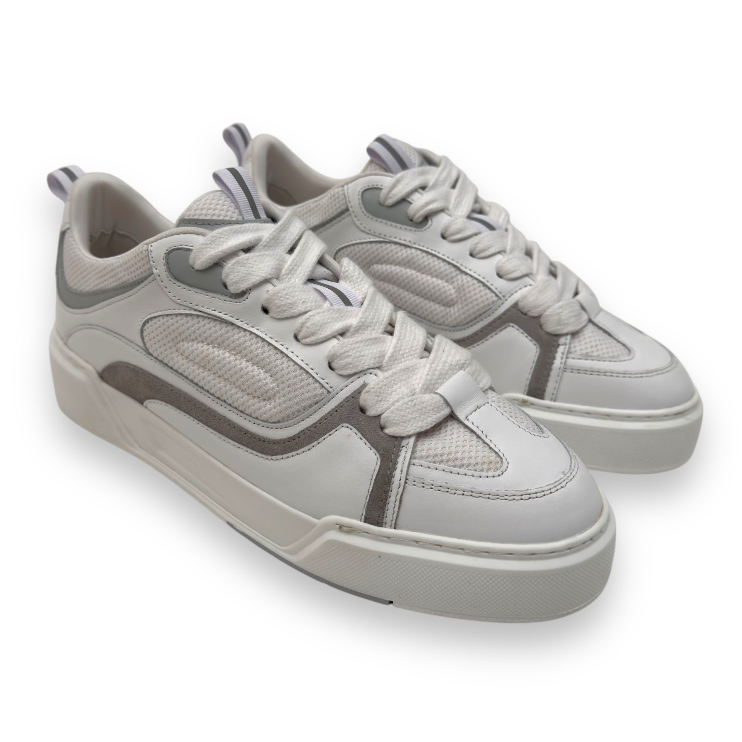 CLEENS ESSENTIALS SKATE SNEAKER FROST WHITE UK11