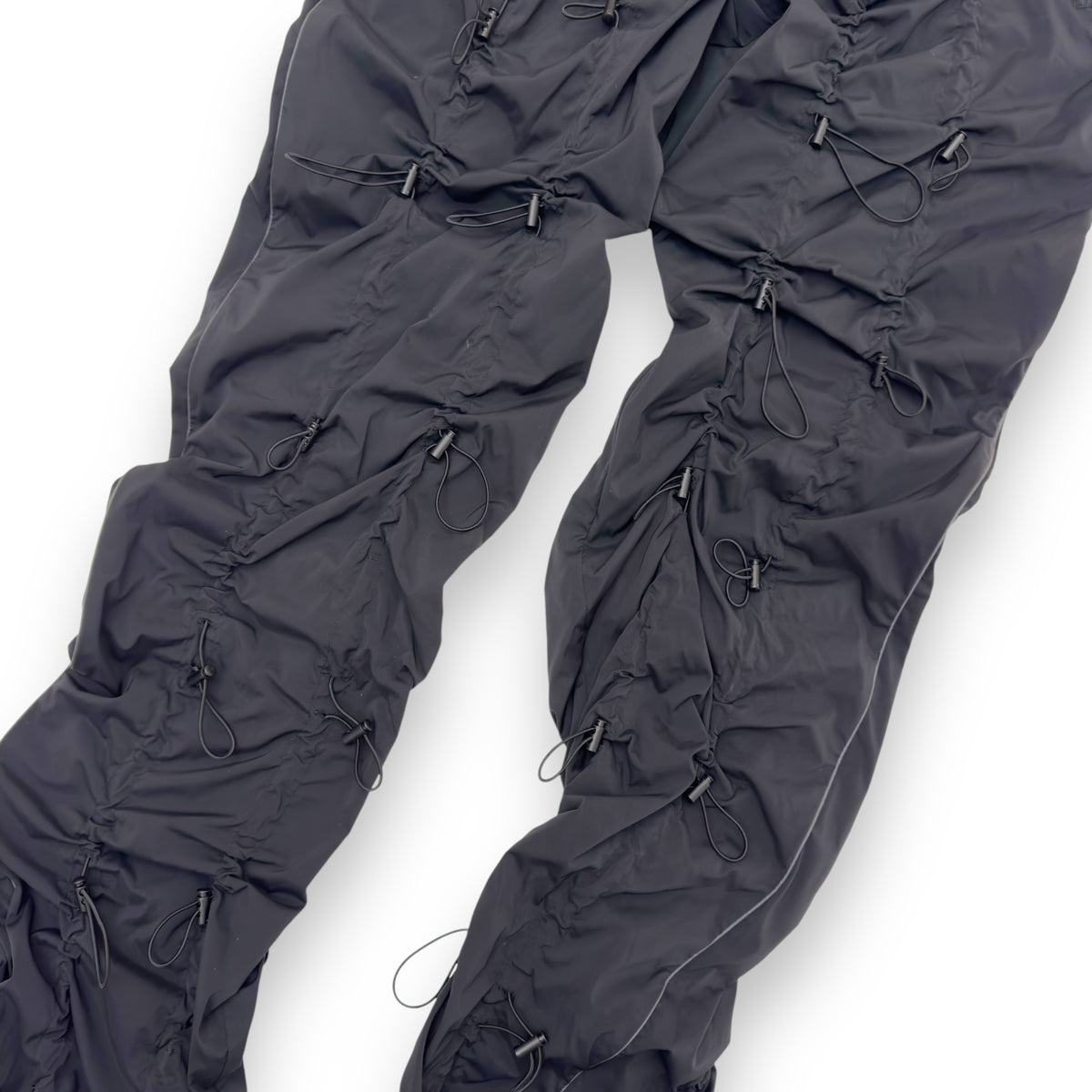 99PERCENTIS GOBCHANG WRINKLE TROUSERS BLACK 4 / XL