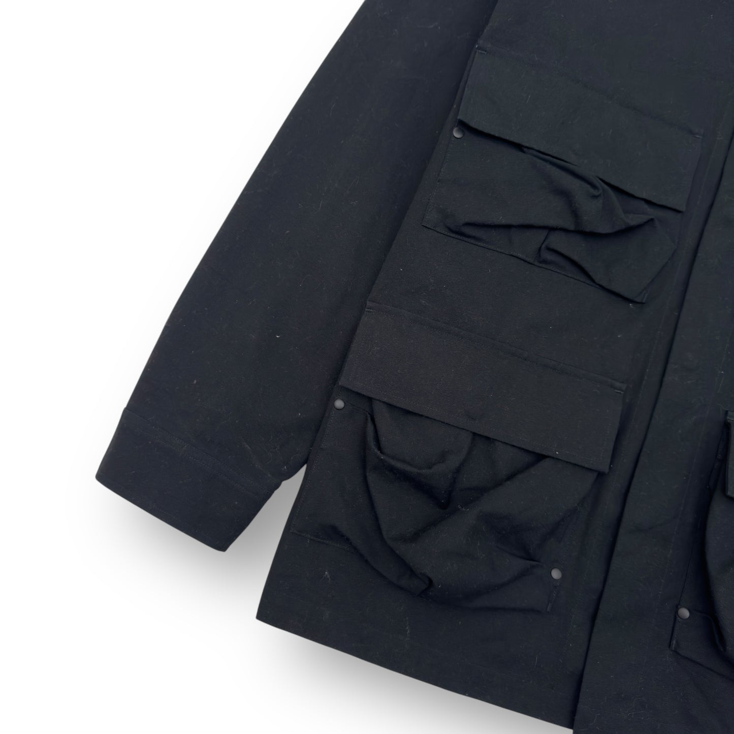 ADIDAS Y-3 OVERSIZED POCKET OVERSHIRT BLACK XL