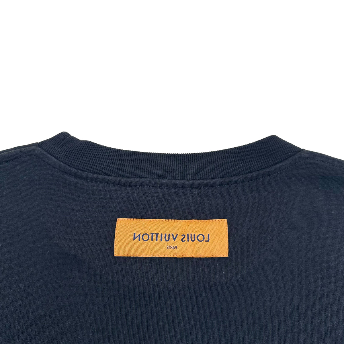 LOUIS VUITTON LV SPREAD EMBROIDERY T-SHIRT BLACK XL