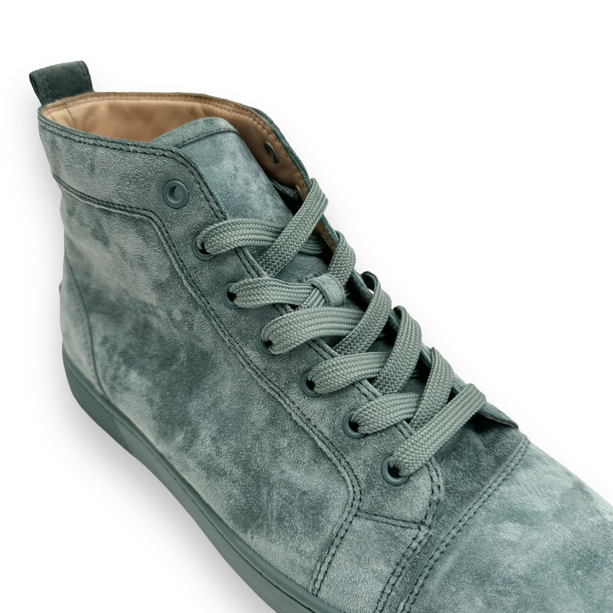 CHRISTIAN LOUBOUTIN LOUIS ORLATO VEAU SNEAKER MINT UK9