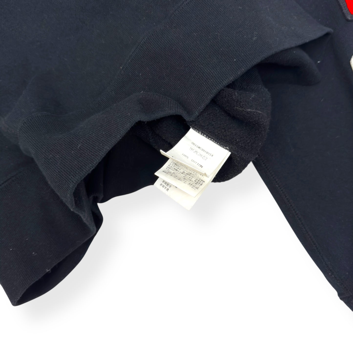 A BATHING APE SHARK CREWNECK SWEATSHIRT BLACK L