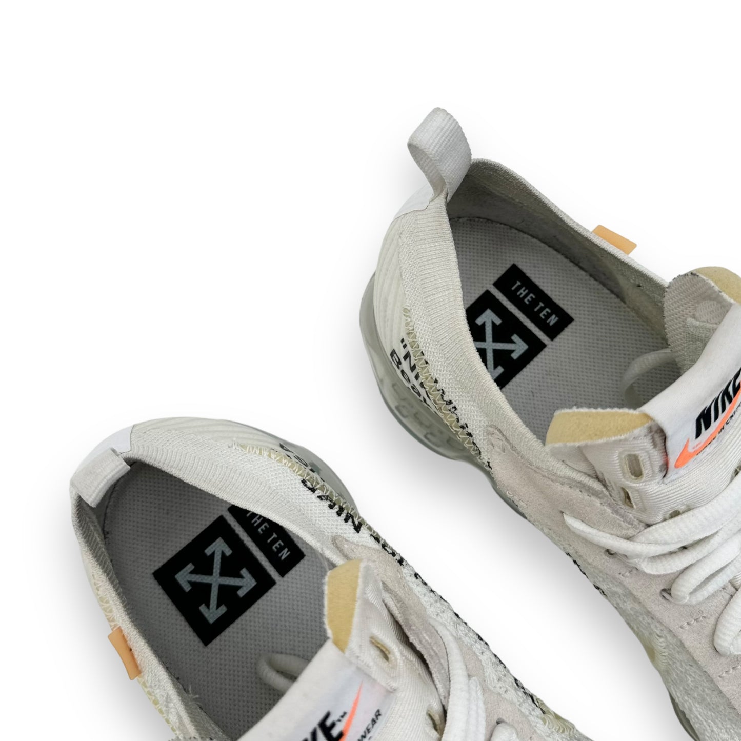 NIKE X OFF-WHITE AIR VAPORMAX SNEAKER WHITE UK9.5