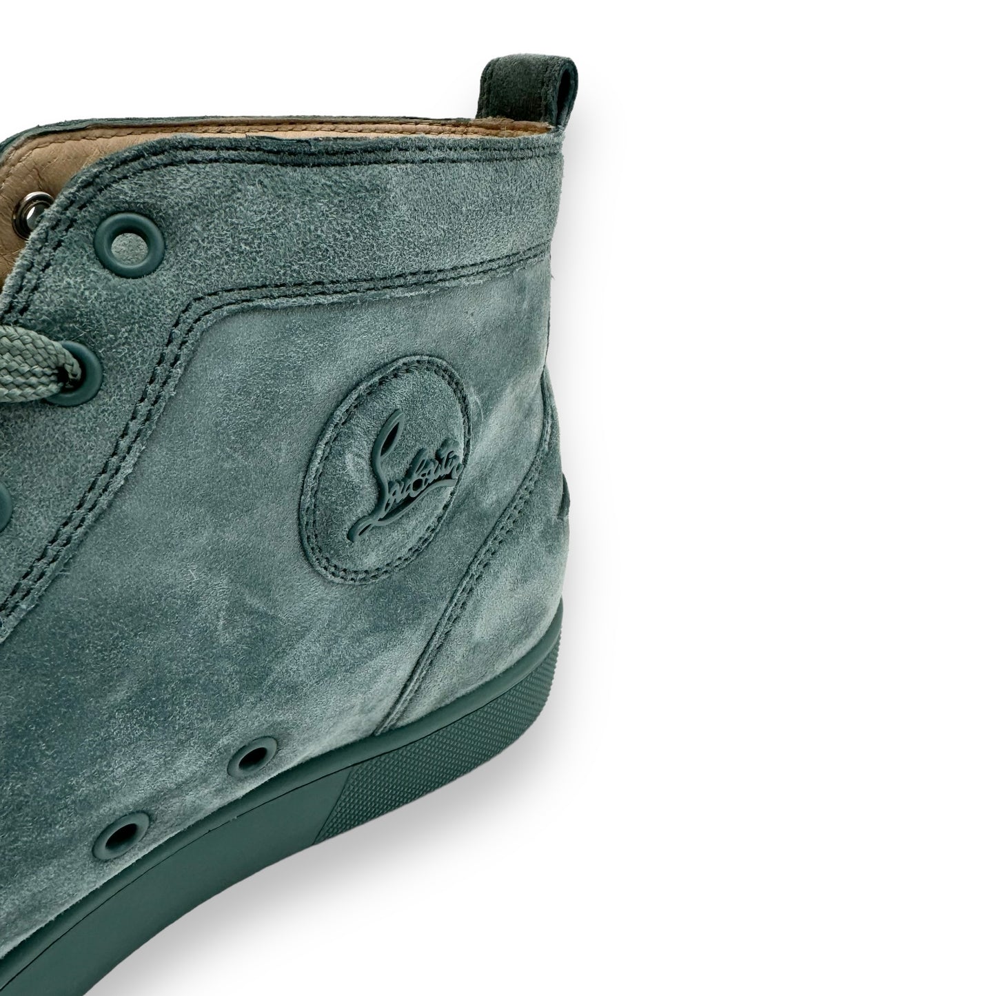 CHRISTIAN LOUBOUTIN LOUIS ORLATO VEAU SNEAKER MINT UK9