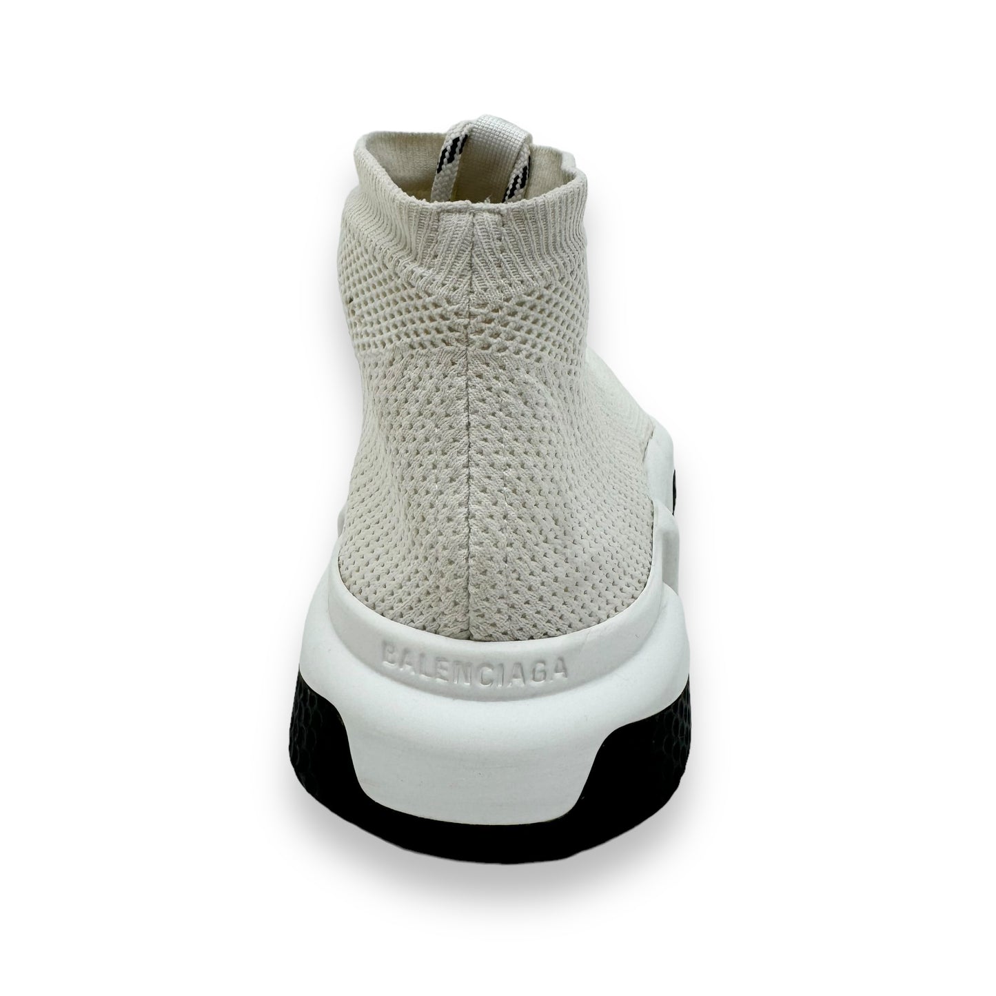 BALENCIAGA SPEED LACE UP SNEAKER WHITE UK9