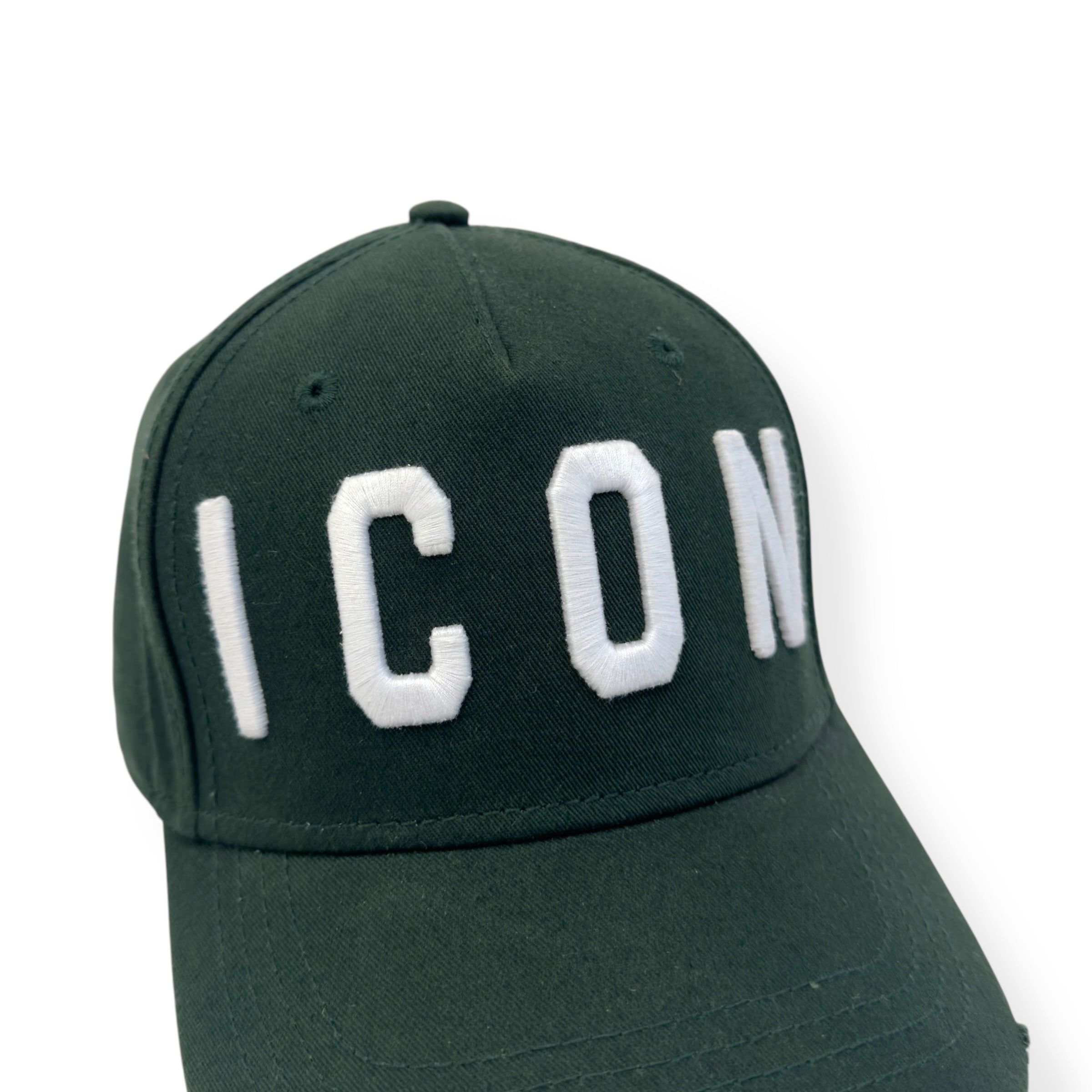 DSQUARED2 ICON BASEBALL CAP GREEN O/S