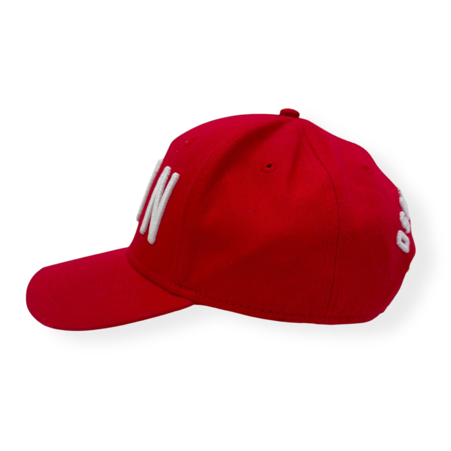 DSQUARED2 ICON BASEBALL CAP RED / WHITE O/S