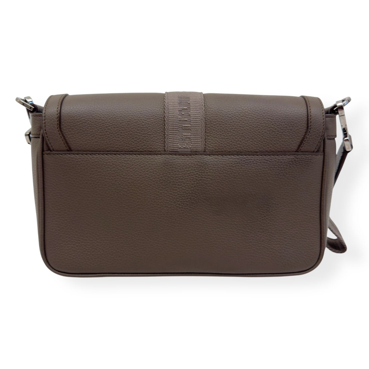 DIOR HIT THE ROAD GRAINED CALFSKIN SHOULDER BAG BROWN S