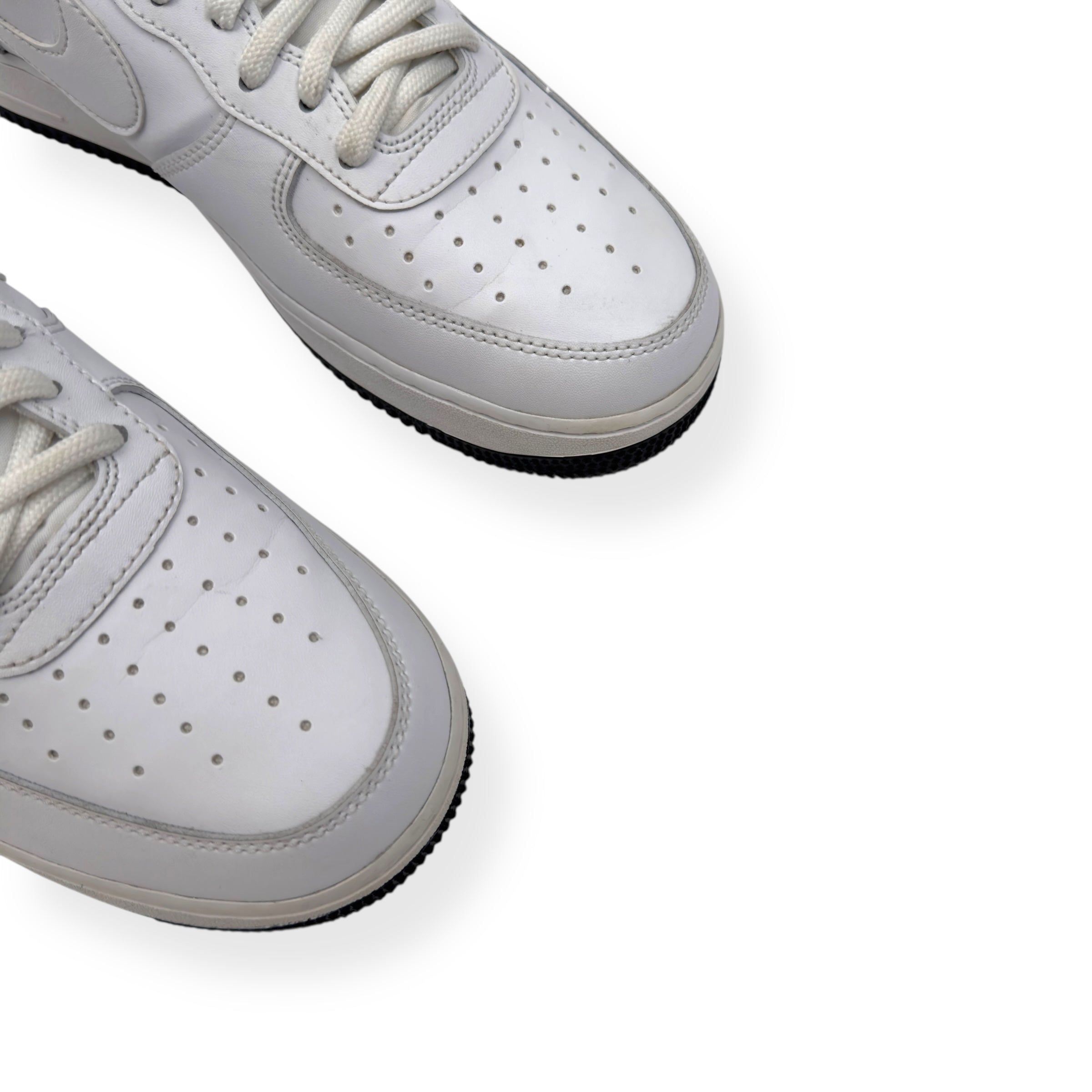 NIKE AIRFORCE 1 LOW TOP SNEAKER ‘HAVE A NICE DAY’ WHITE UK9.5