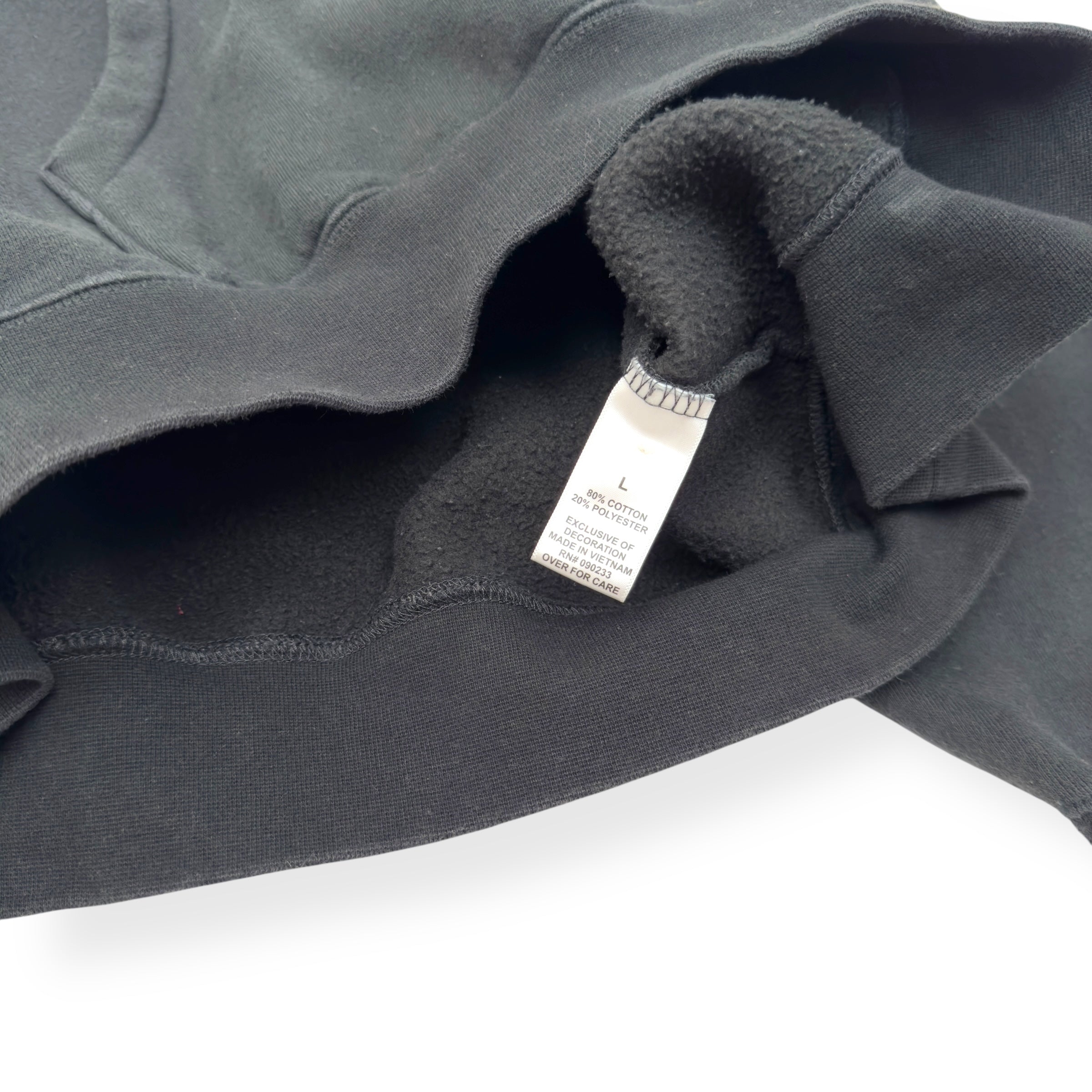 ESSENTIALS FEAR OF GOD HOODIE BLACK L