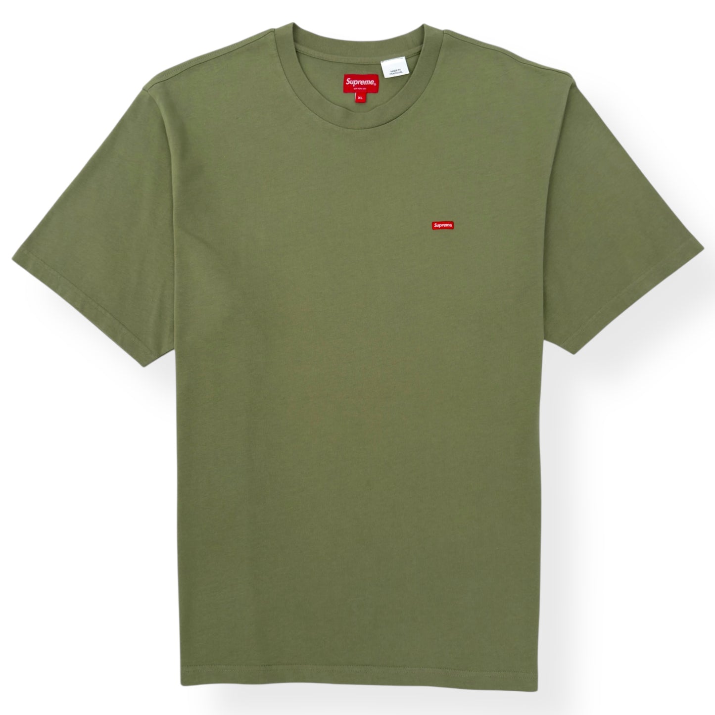 SUPREME SMALL BOX LOGO COTTON T-SHIRT GREEN XL