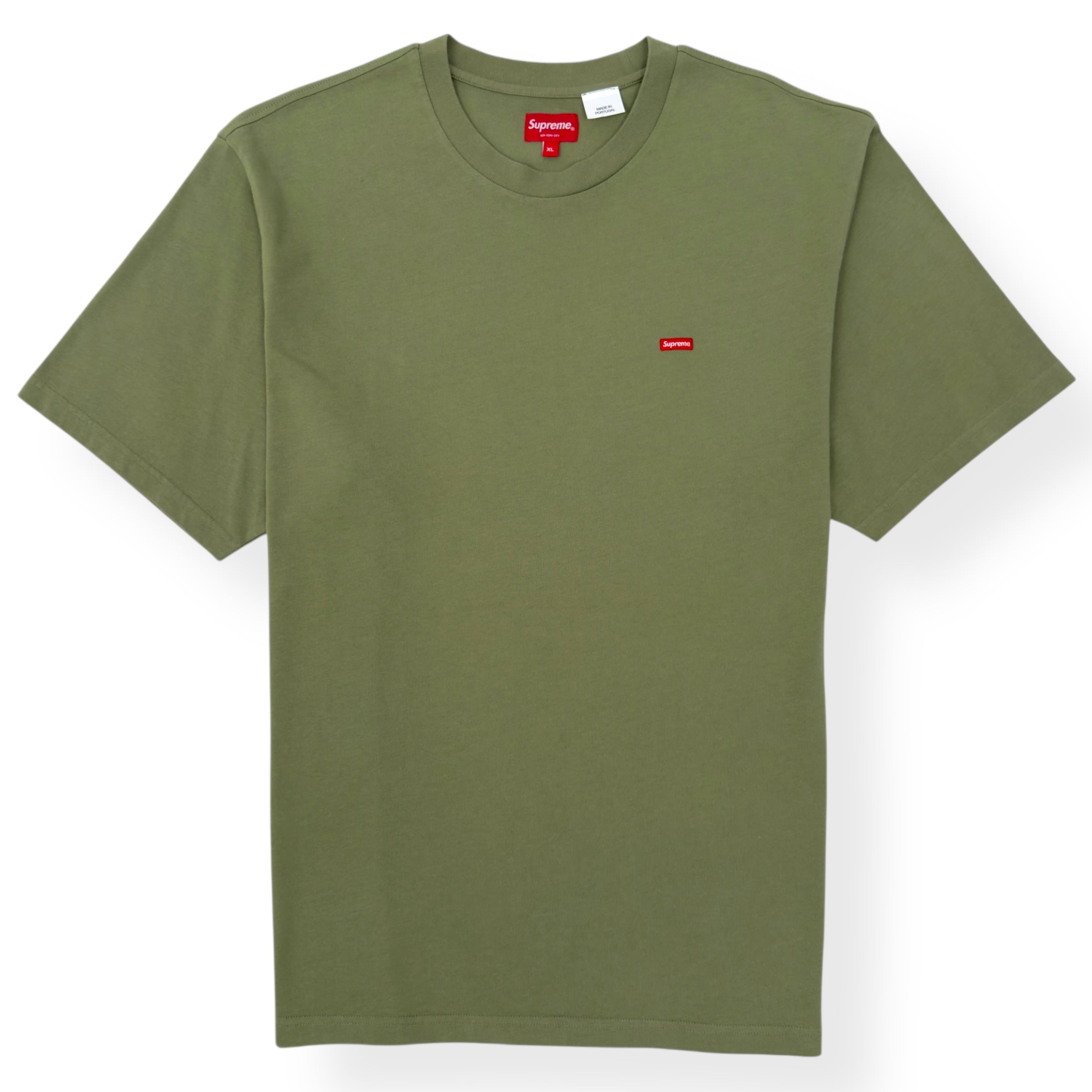SUPREME SMALL BOX LOGO COTTON T-SHIRT GREEN XL