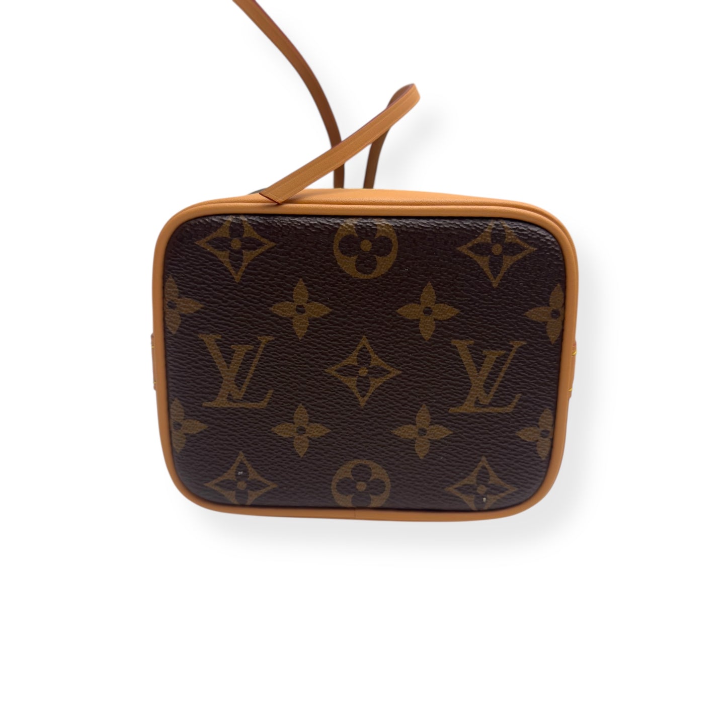 LOUIS VUITTON NANO NOÉ MONOGRAM CANVAS BAG BROWN MINI