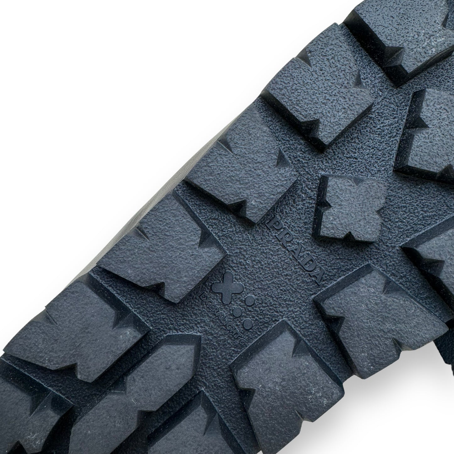 PRADA SOFT PADDED NAPPA LEATHER SABOTS BLACK UK12