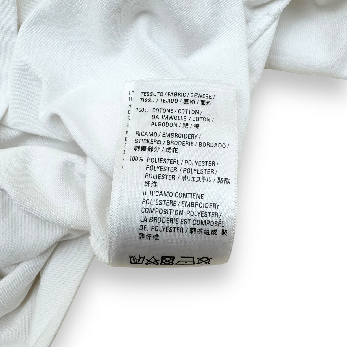 BALENCIAGA OVERSIZED SMILEY T-SHIRT WHITE M