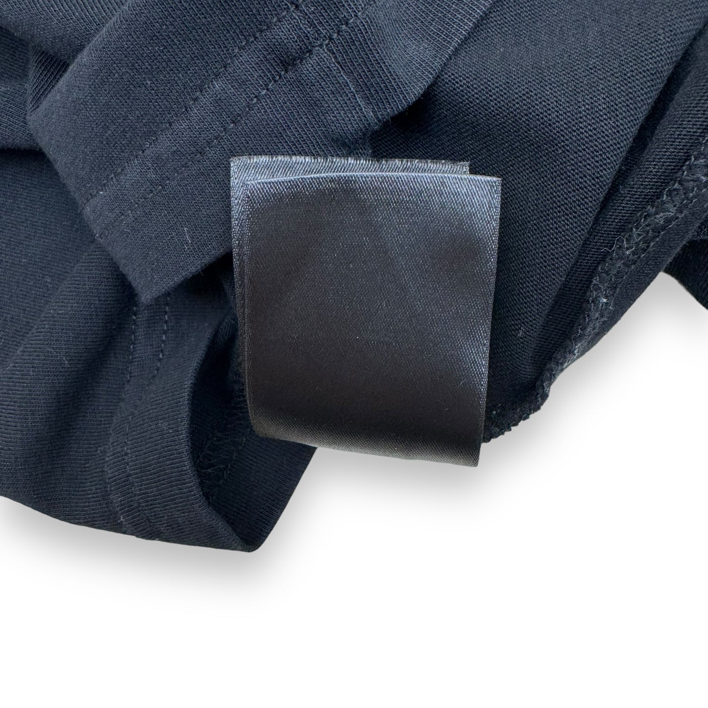 BALENCIAGA OVERSIZED INTERLOCK LOGO T-SHIRT BLACK XS