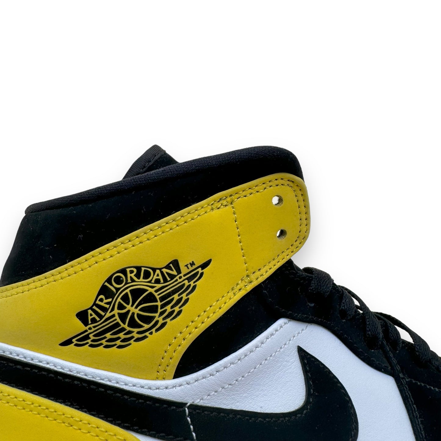 AIR JORDAN 1 MID SE SNEAKER ‘YELLOW TOE’ UK8.5