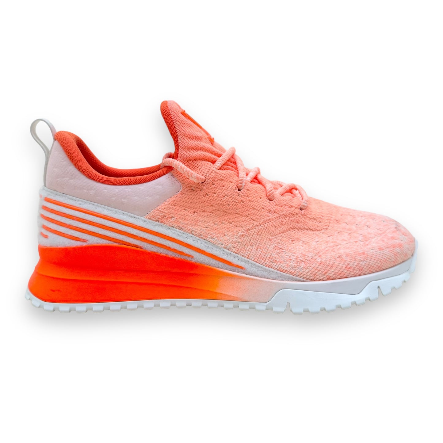 LOUIS VUITTON V.N.R TECHNICAL KNIT SNEAKER ORANGE UK8.5