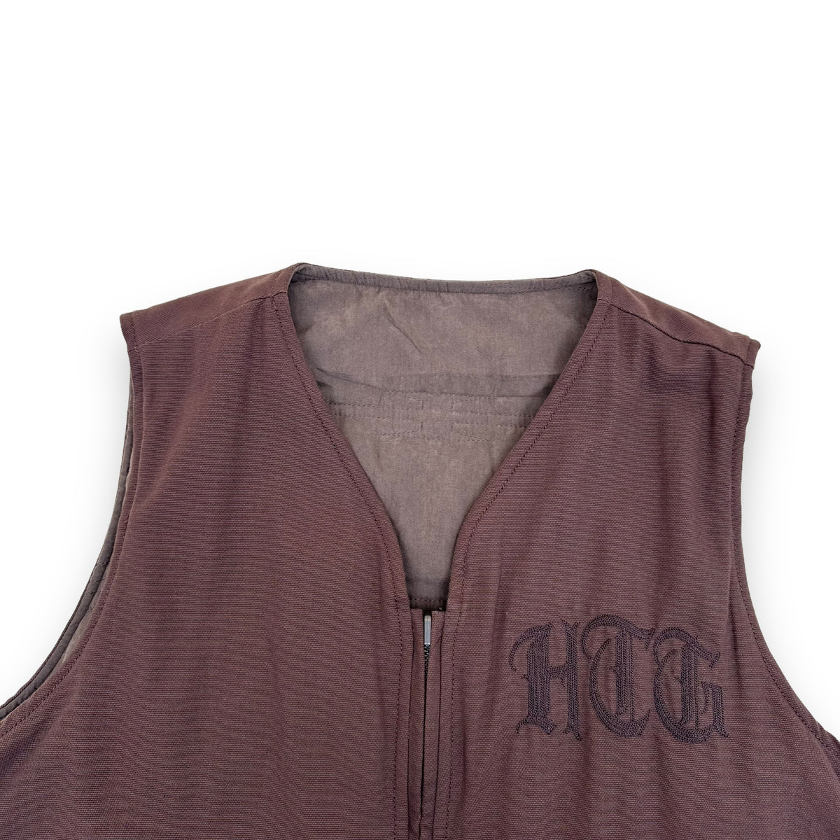 HONOR THE GIFT REVERSIBLE VEST BROWN L