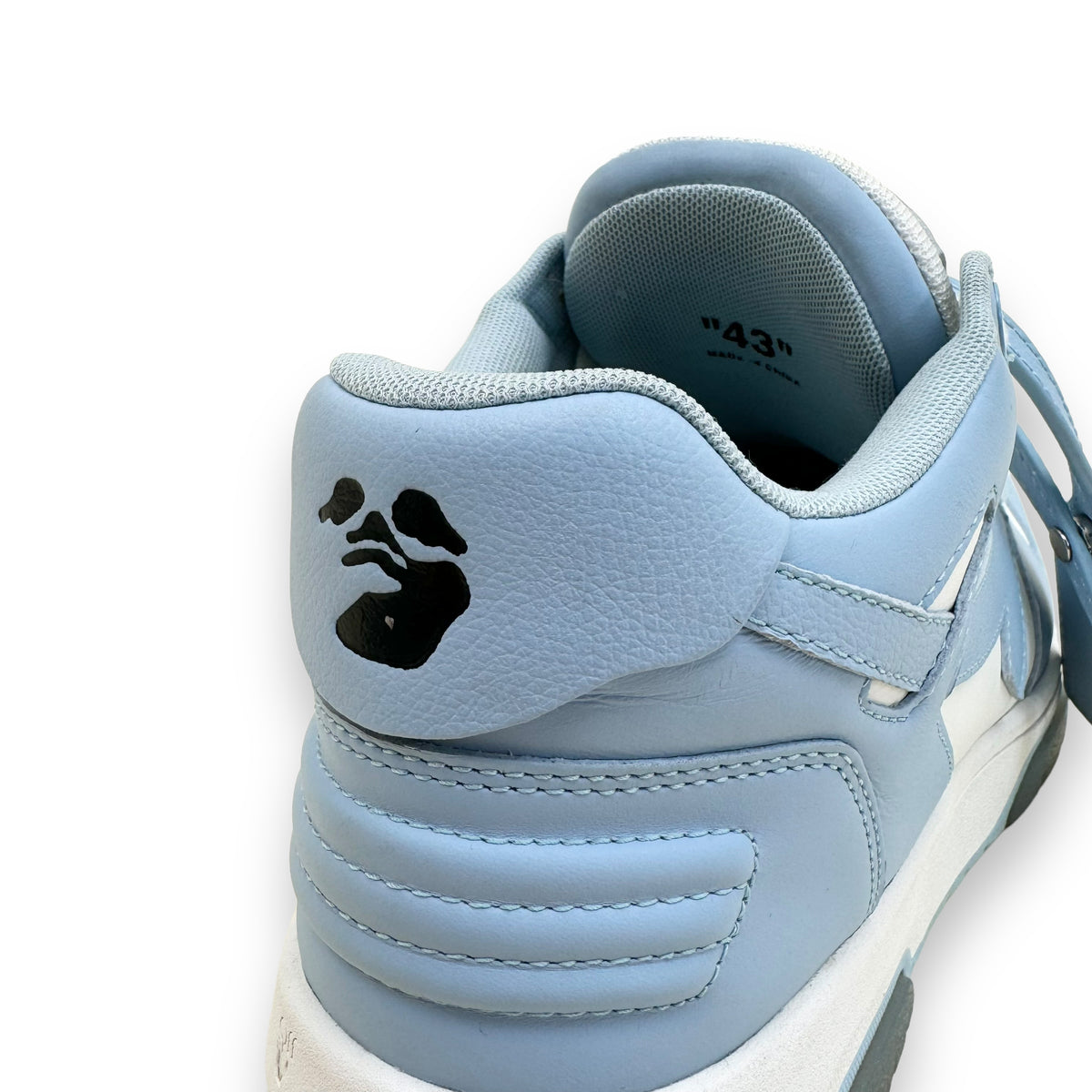 OFF-WHITE OUT OF OFFICE SNEAKER BLUE / WHITE UK9