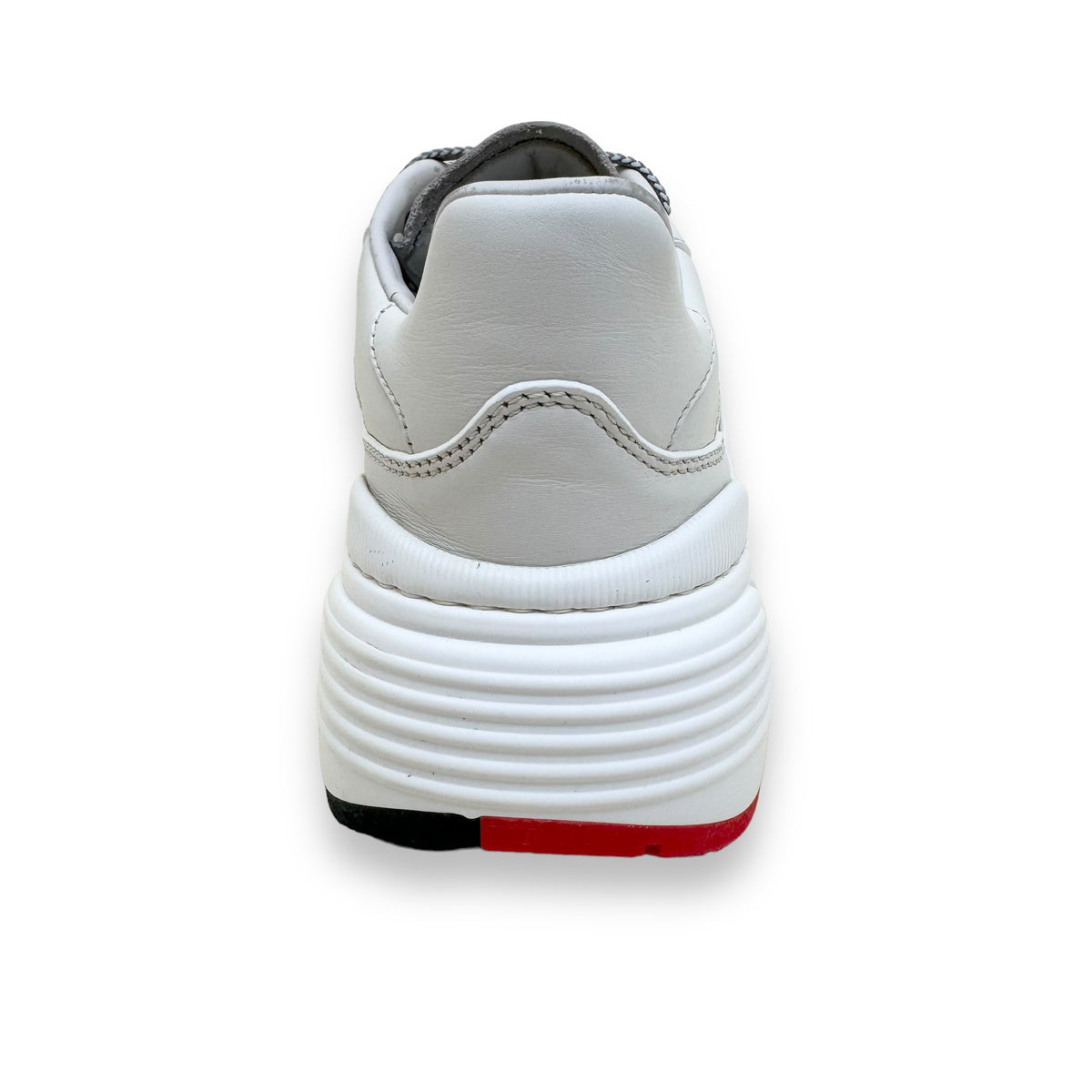 BOTTEGA VENETA SPEEDSTER LEATHER SNEAKER WHITE UK6.5