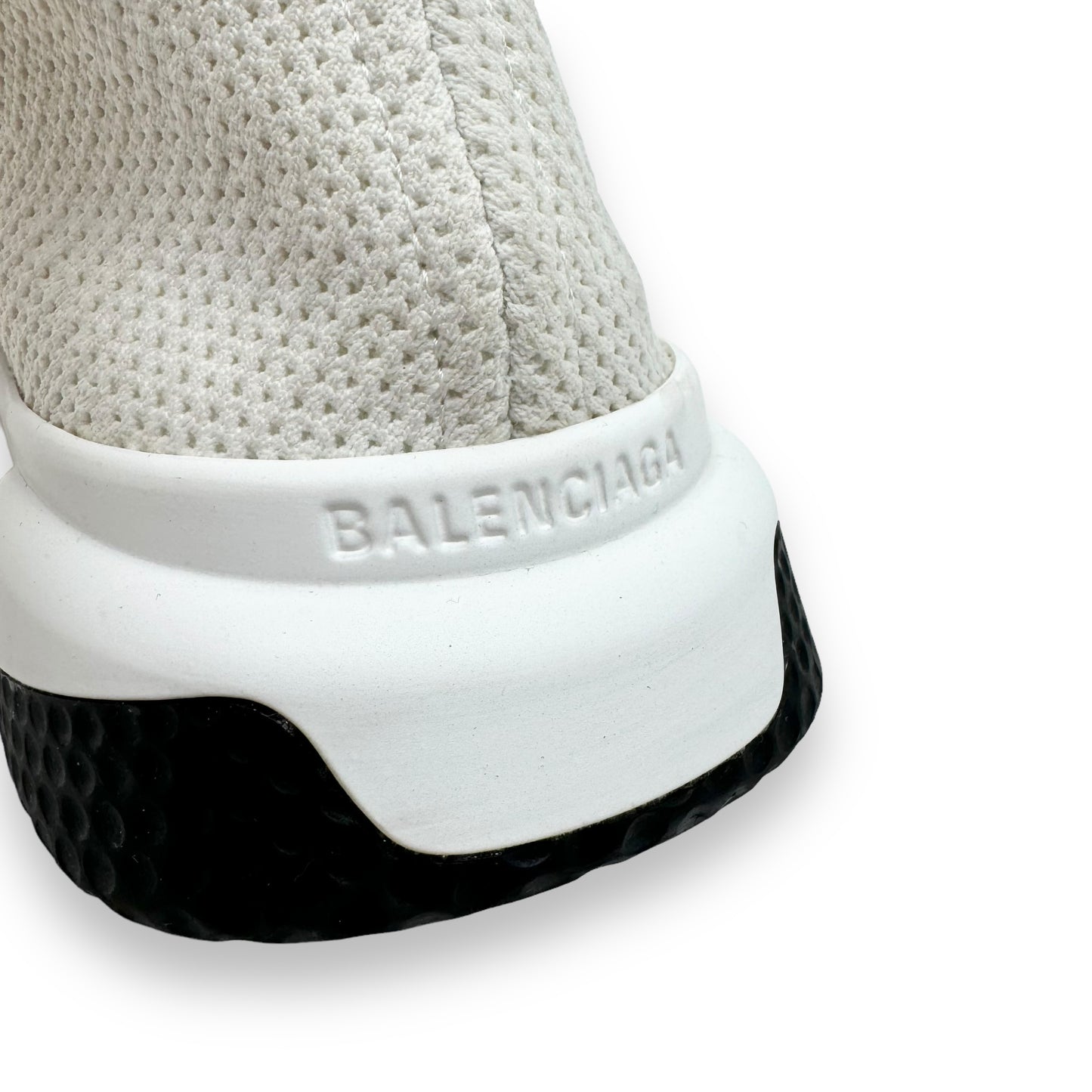 BALENCIAGA SPEED LACE UP SNEAKER WHITE UK9