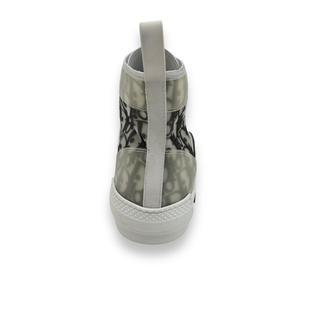 DIOR B23 OBLIQUE HIGH TOP SNEAKER BLACK / WHITE UK10