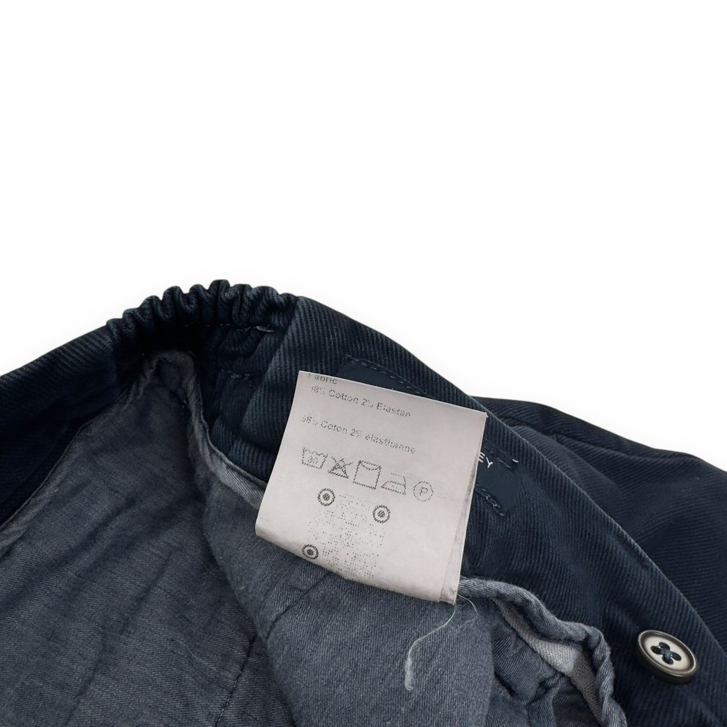THOM SWEENEY COTTON TROUSERS BLUE 32”