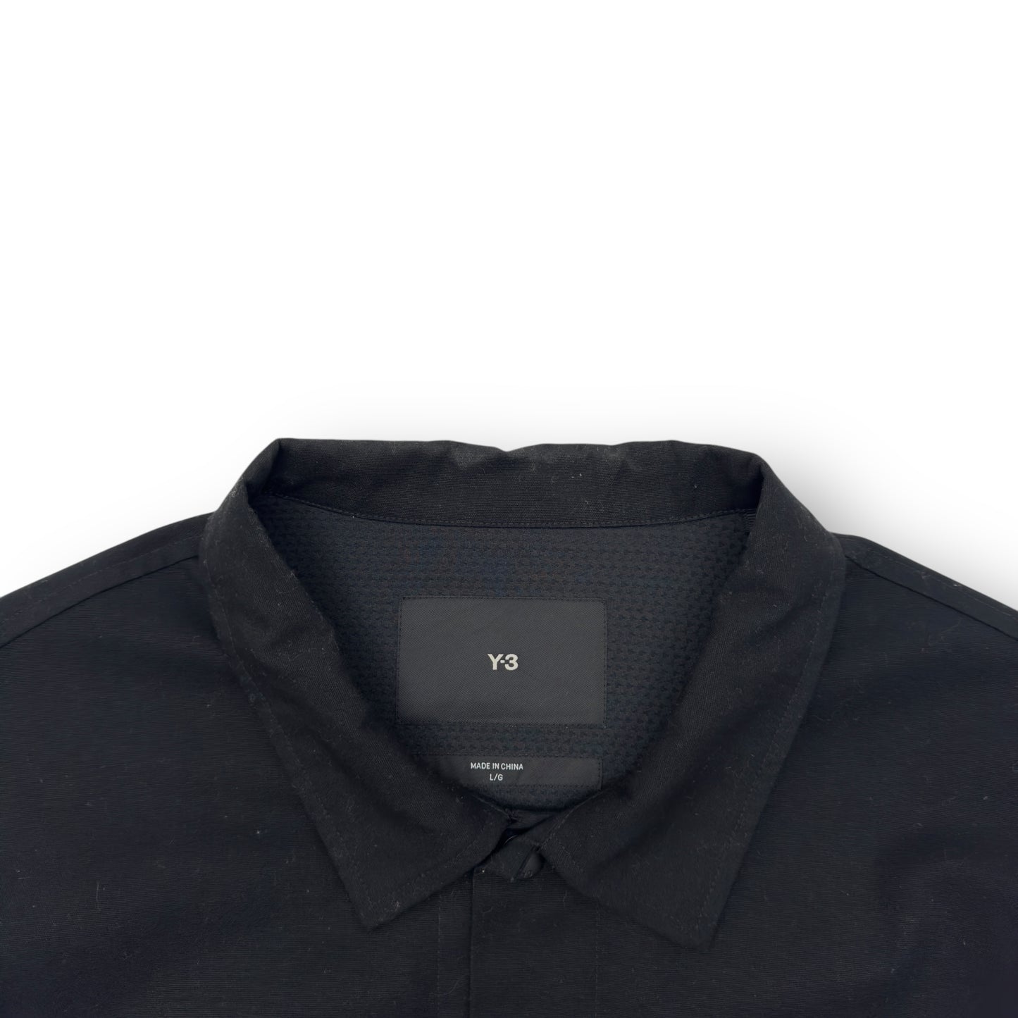 ADIDAS Y-3 OVERSIZED POCKET OVERSHIRT BLACK XL