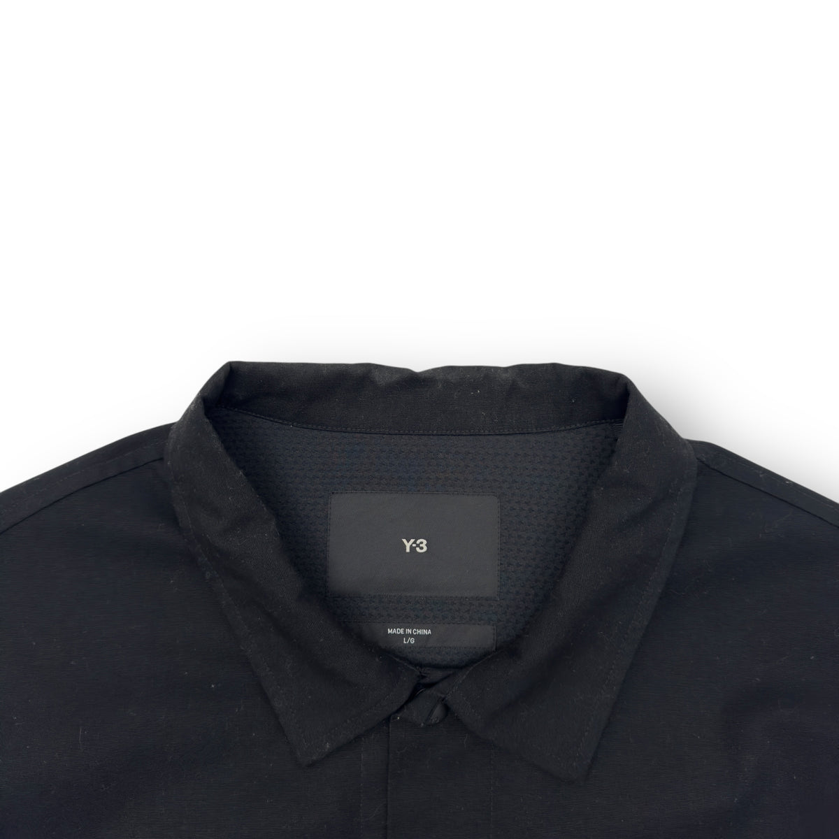 ADIDAS Y-3 OVERSIZED POCKET OVERSHIRT BLACK XL