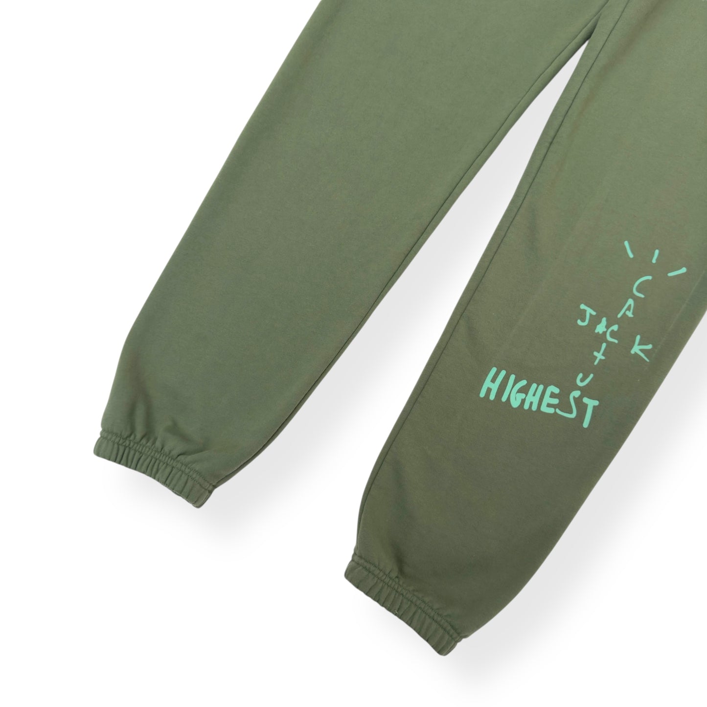 NIKE X CACTUS JACK TRAVIS SCOTT SWEATPANTS GREEN L