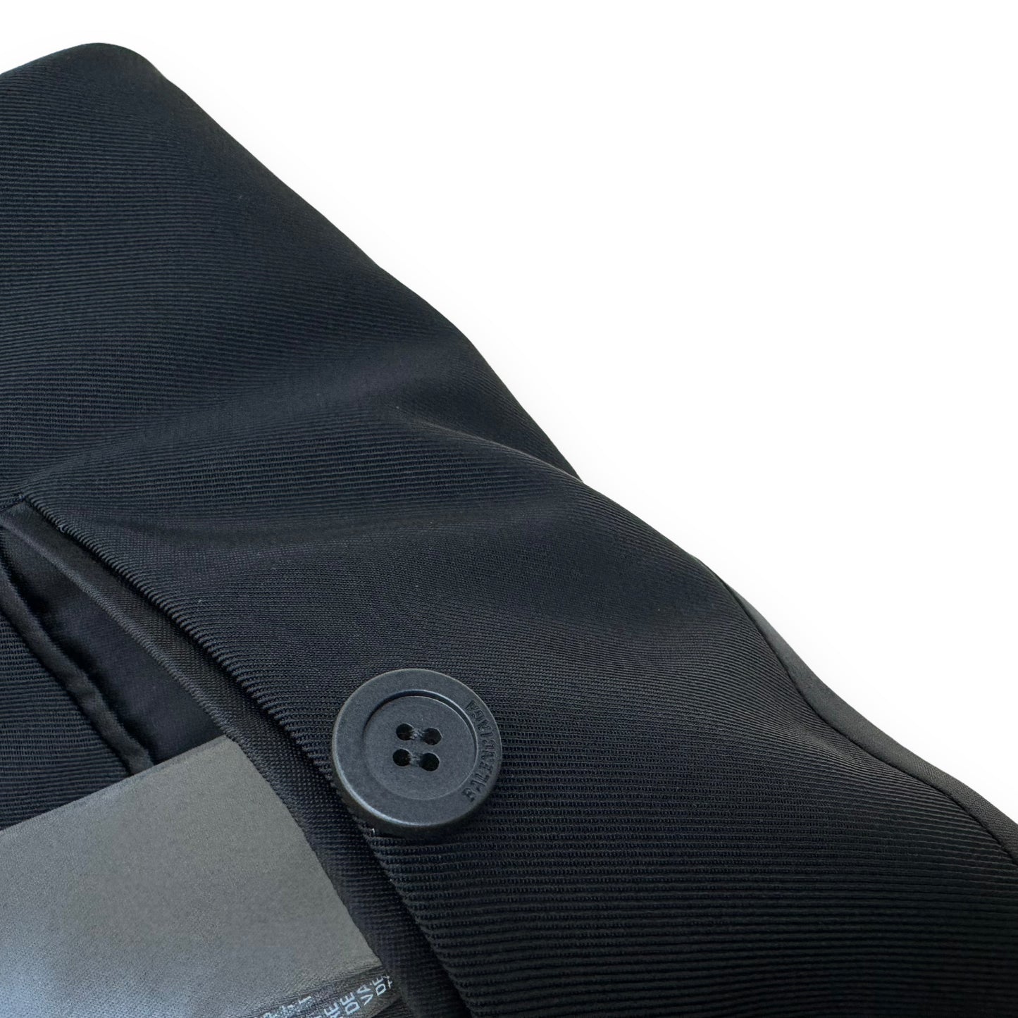 BALENCIAGA X ADIDAS OVERSIZED STRIPED SUIT JACKET BLACK XS