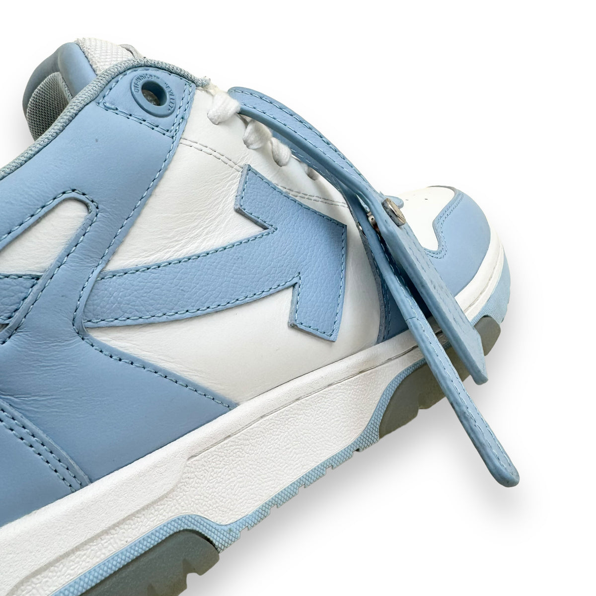 OFF-WHITE OUT OF OFFICE SNEAKER BLUE / WHITE UK9