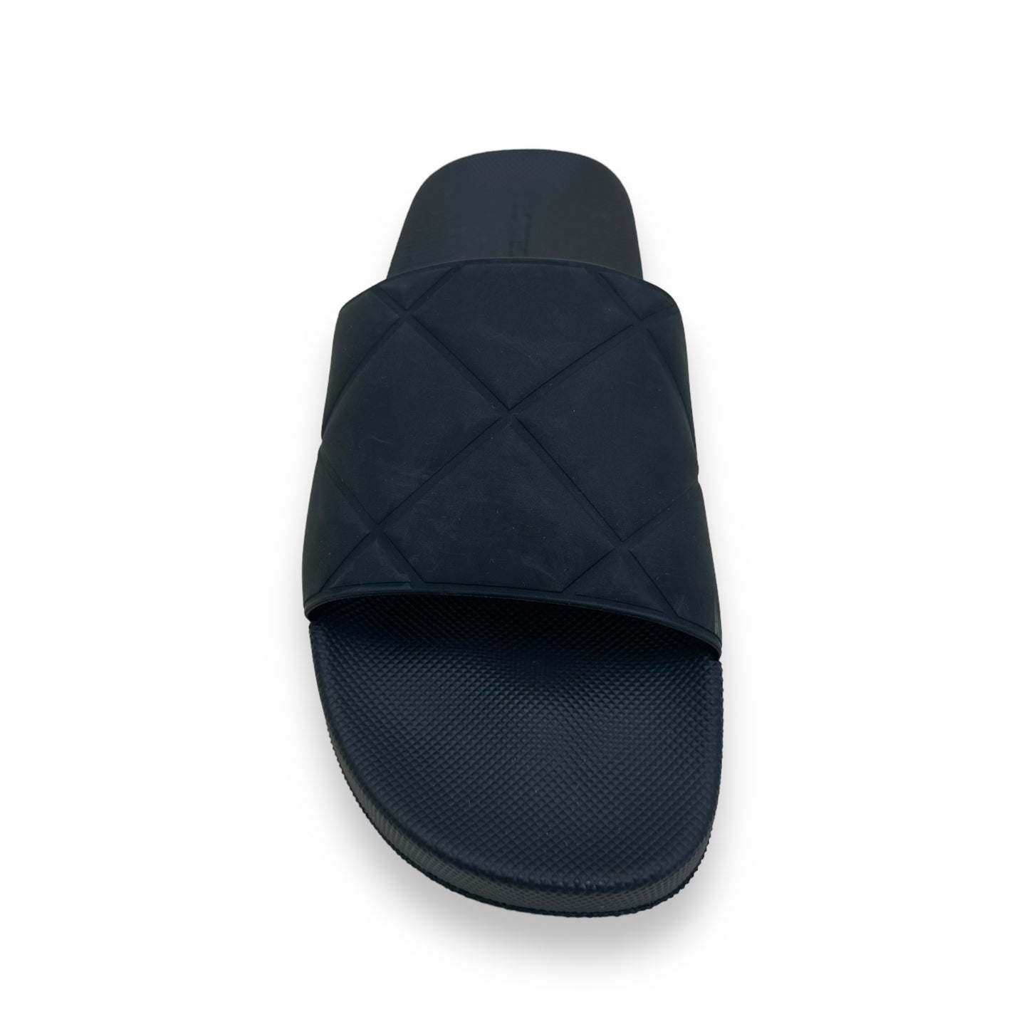 BOTTEGA VENETA QUILTED SLIDES BLACK UK7