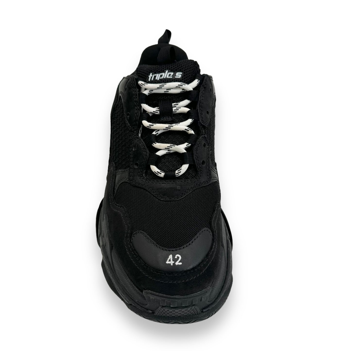 BALENCIAGA TRIPLE S SNEAKER BLACK UK8