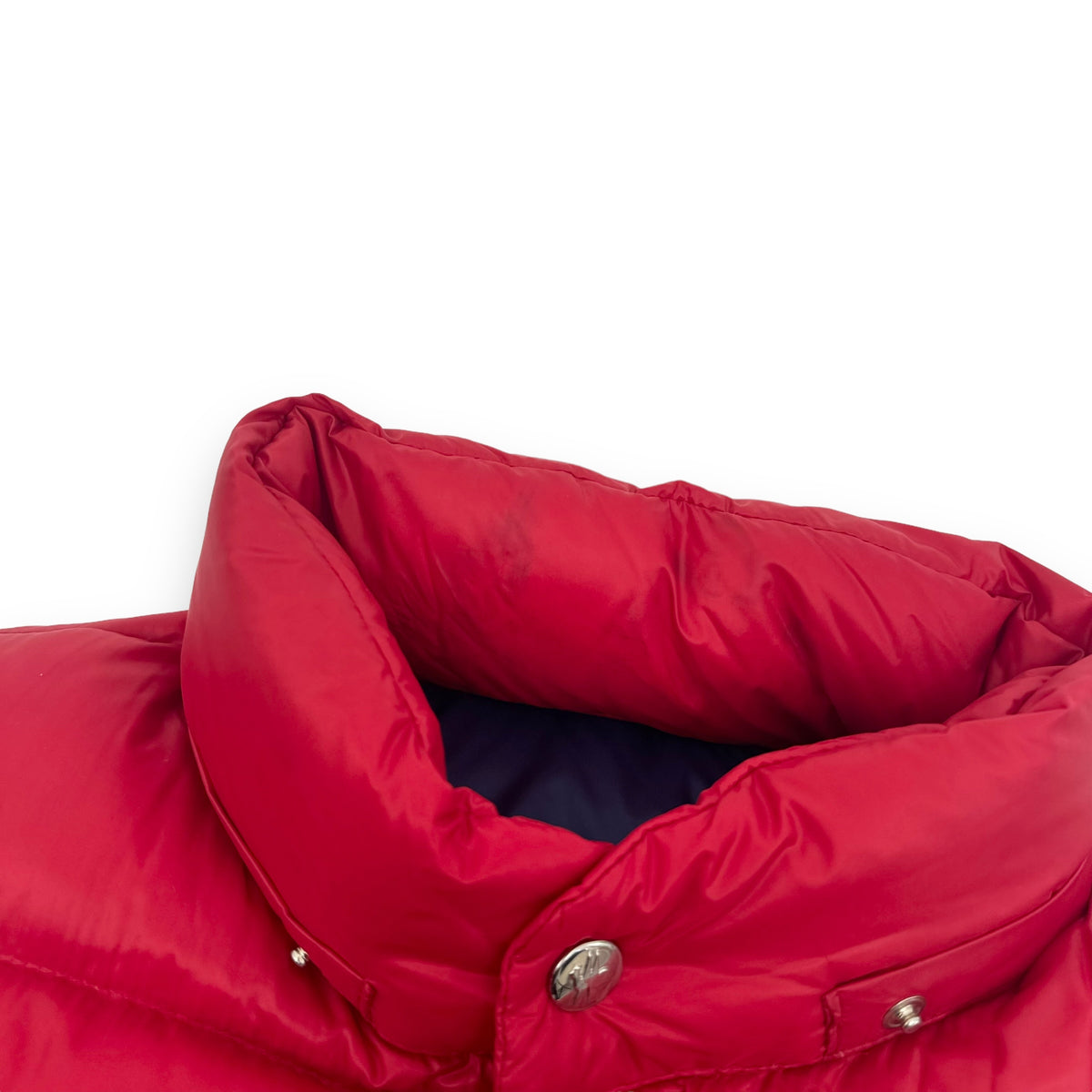 MONCLER BILLECART GILET PUFFER JACKET RED XL