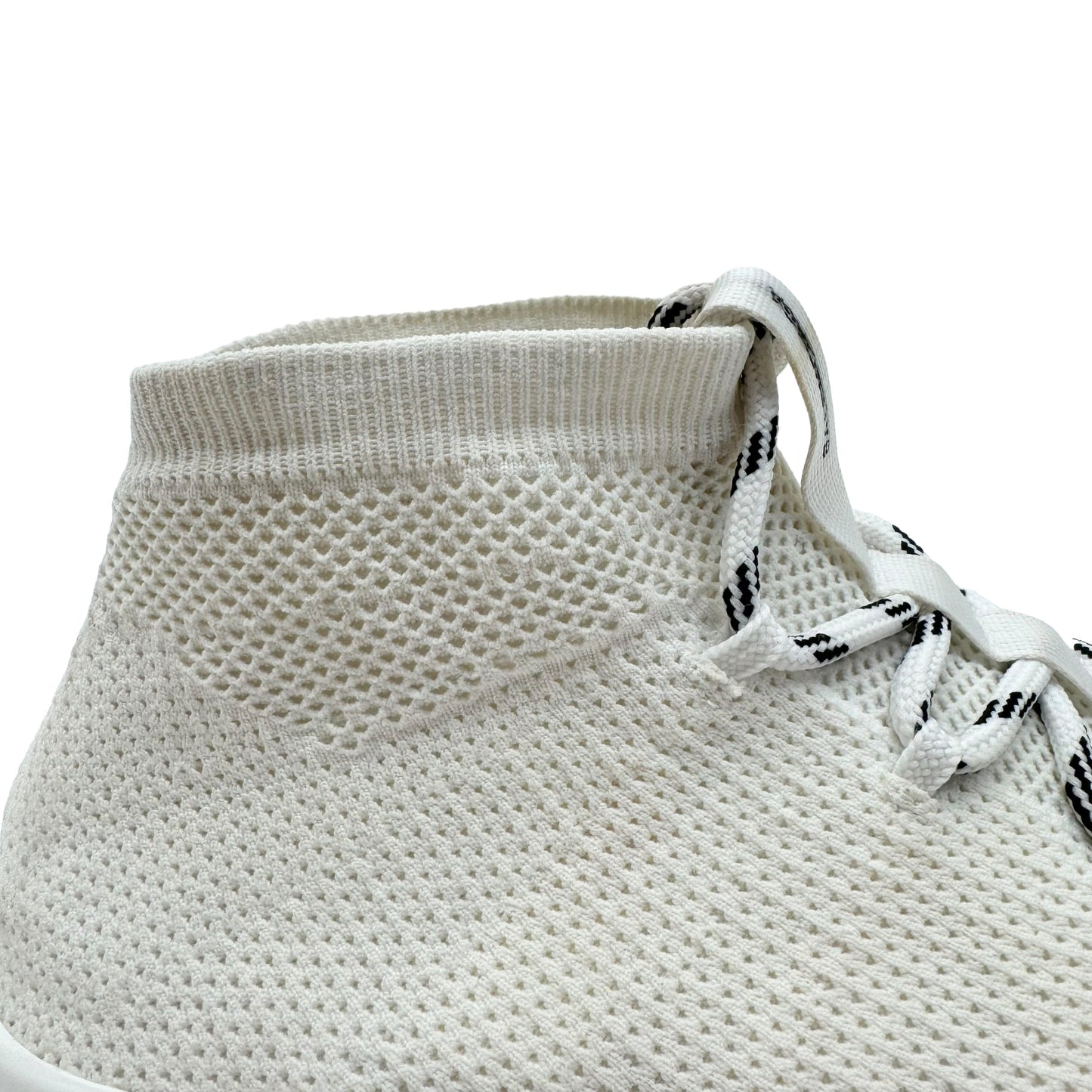 BALENCIAGA SPEED LACE UP SNEAKER WHITE UK9