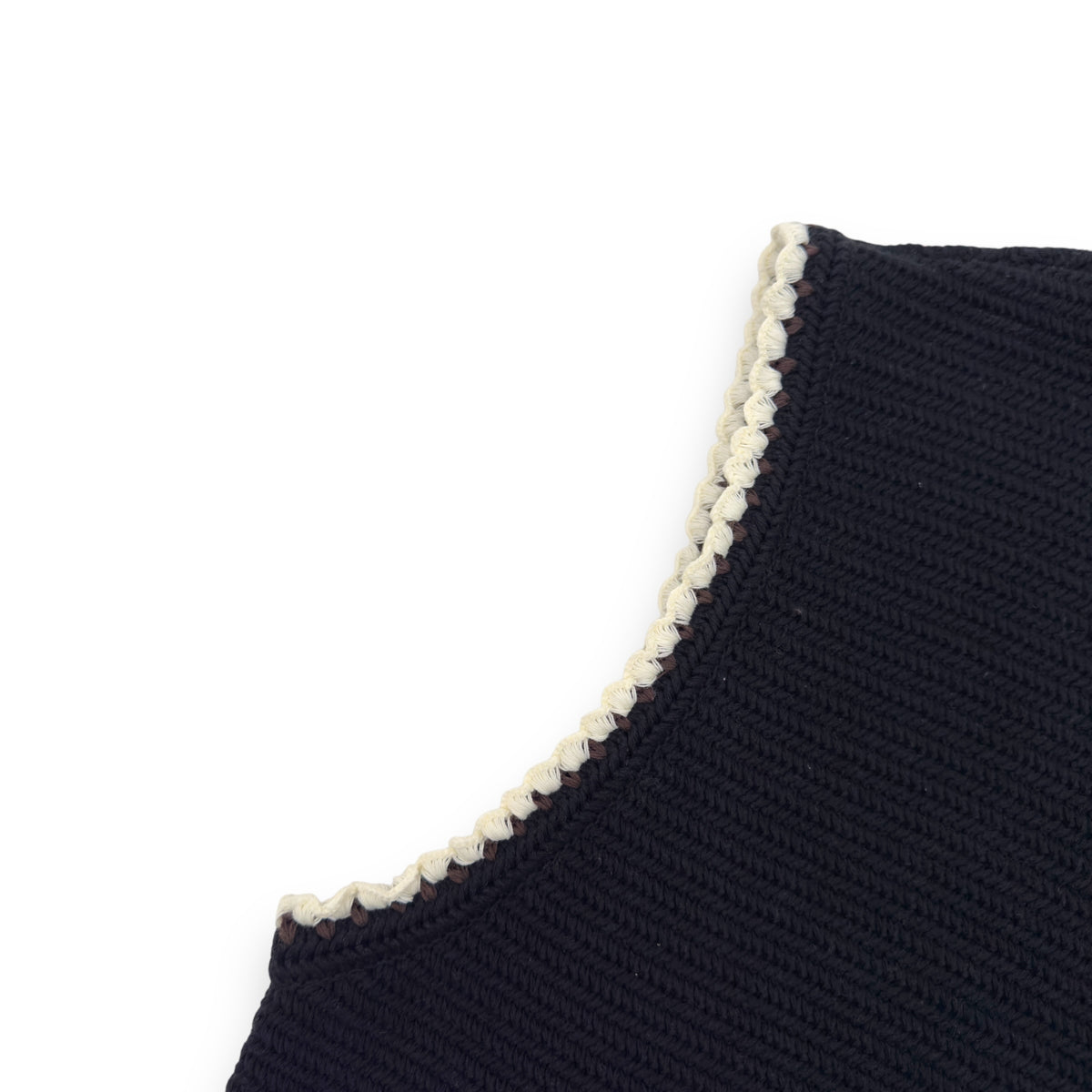 JIL SANDER PLUS RECYCLED KNIT VEST BLACK 52 / XL