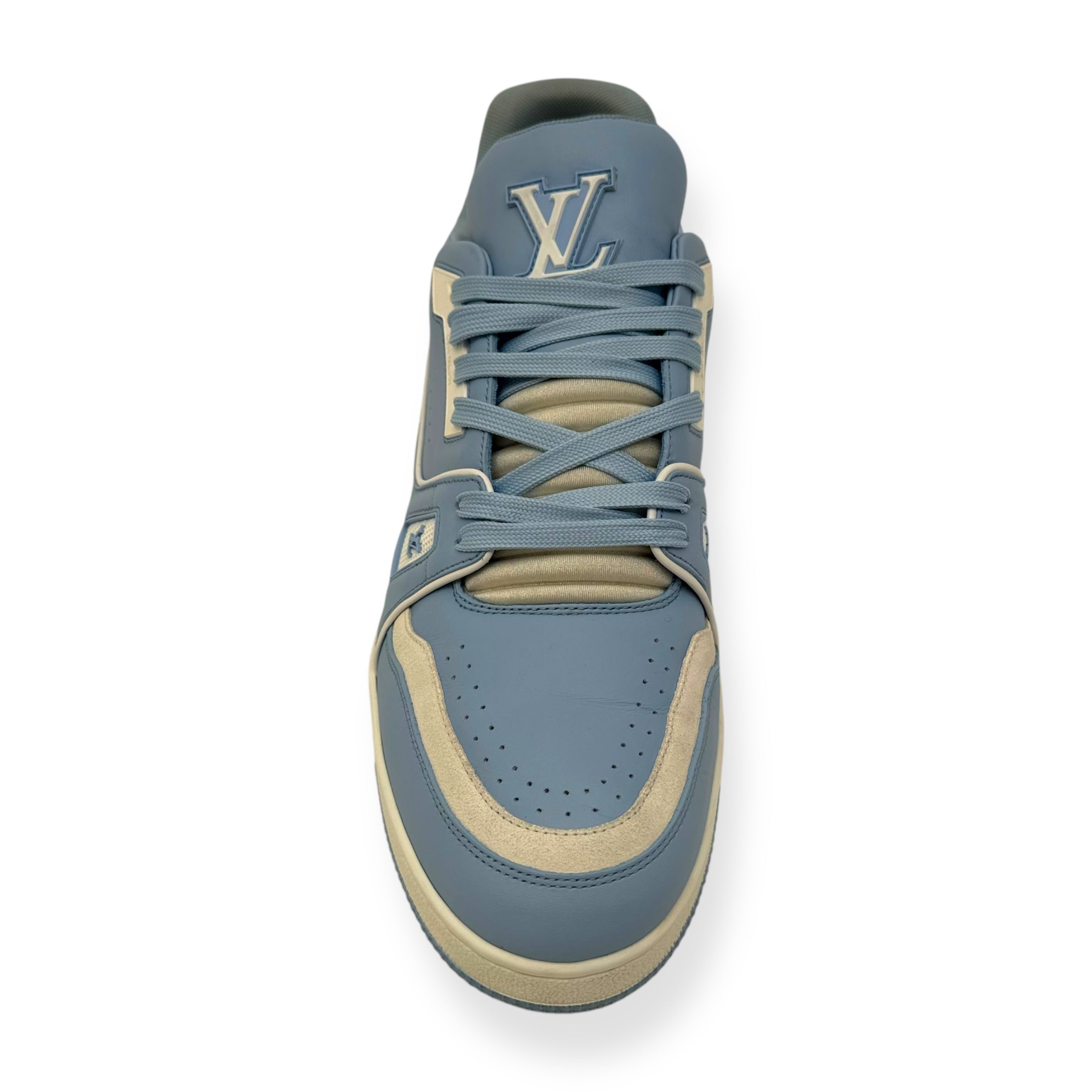 LOUIS VUITTON LV SNEAKER LIGHT BLUE UK8