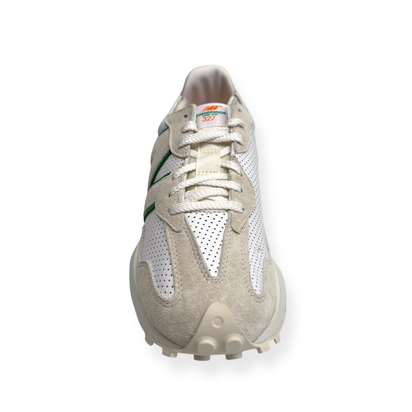 NEW BALANCE X CASABLANCA 327 SNEAKER WHITE / GREEN UK9.5