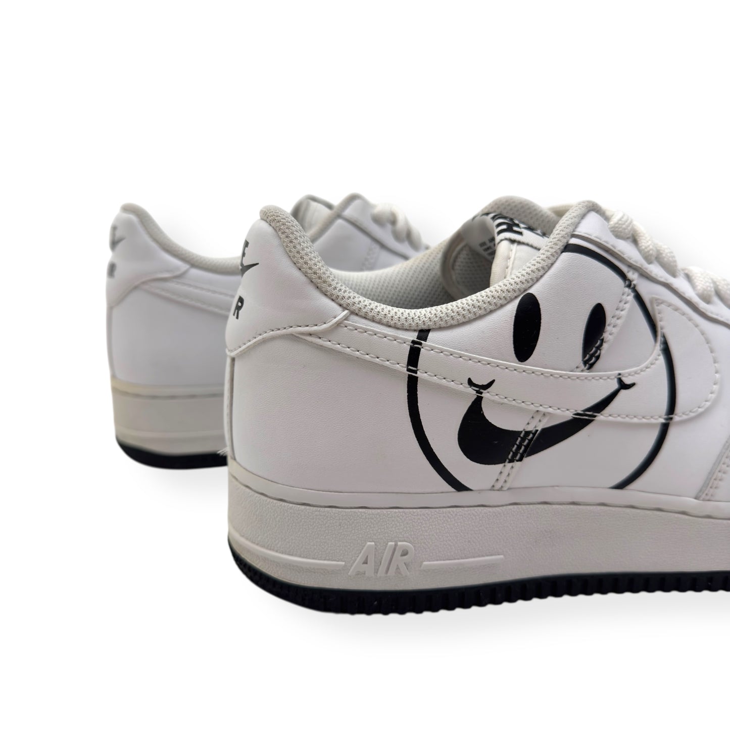 NIKE AIRFORCE 1 LOW TOP SNEAKER ‘HAVE A NICE DAY’ WHITE UK9.5