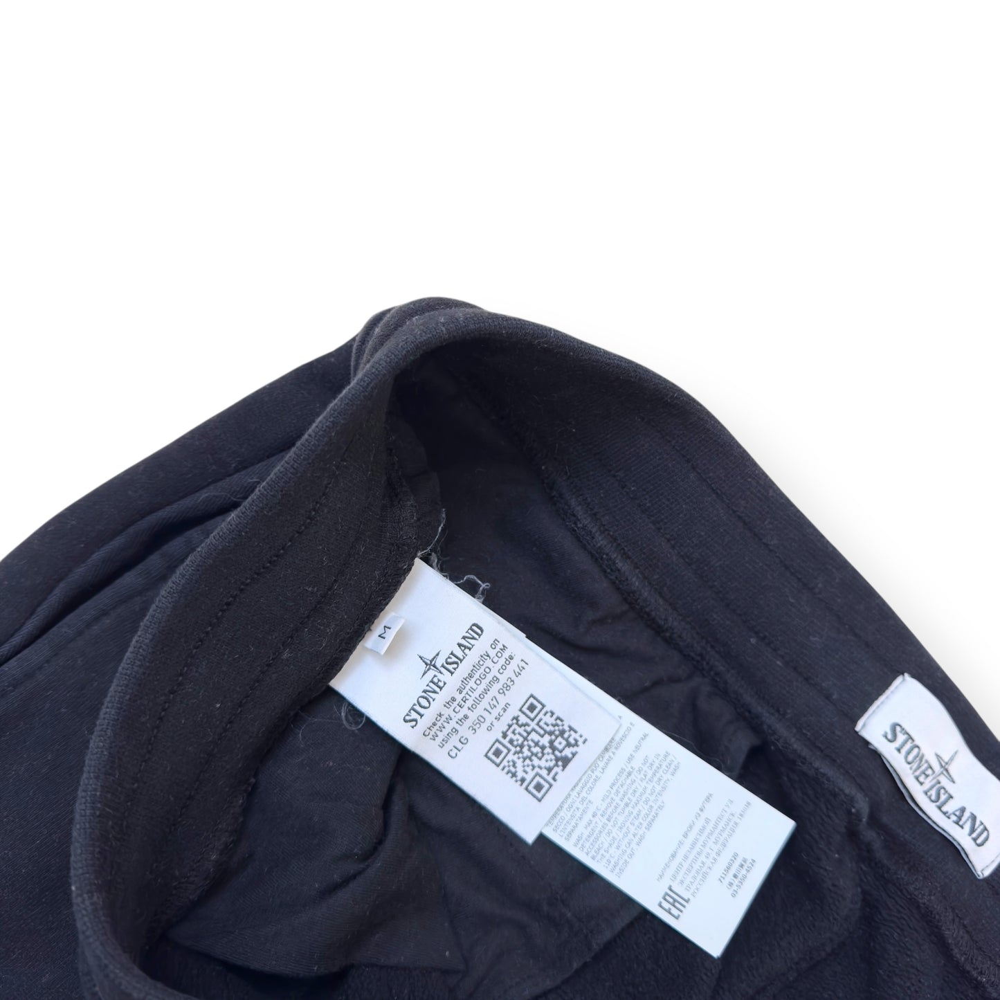 STONE ISLAND SWEATPANTS BLACK M